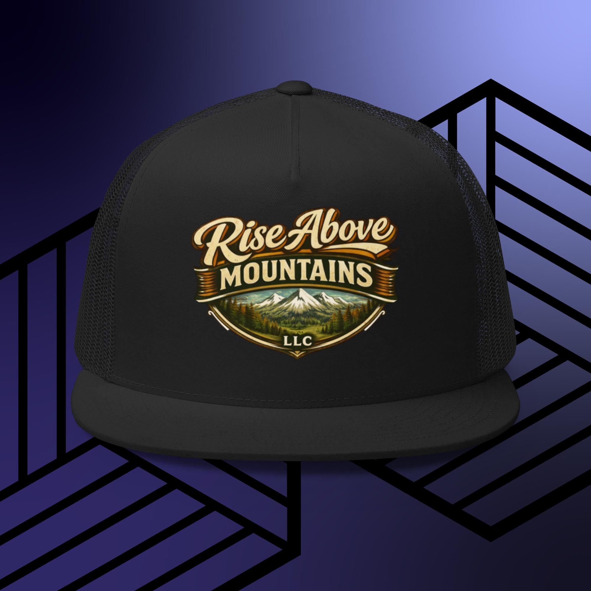 Rise Above Mountains LLC Trucker Cap - Rise Above Mountains LLC