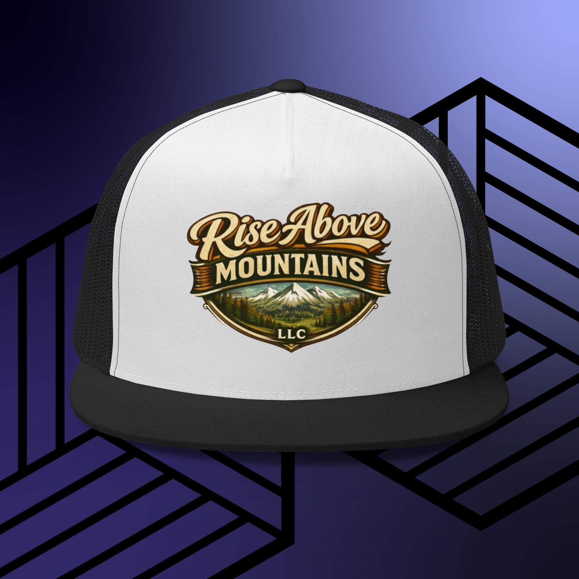 Rise Above Mountains LLC Trucker Cap - Rise Above Mountains LLC