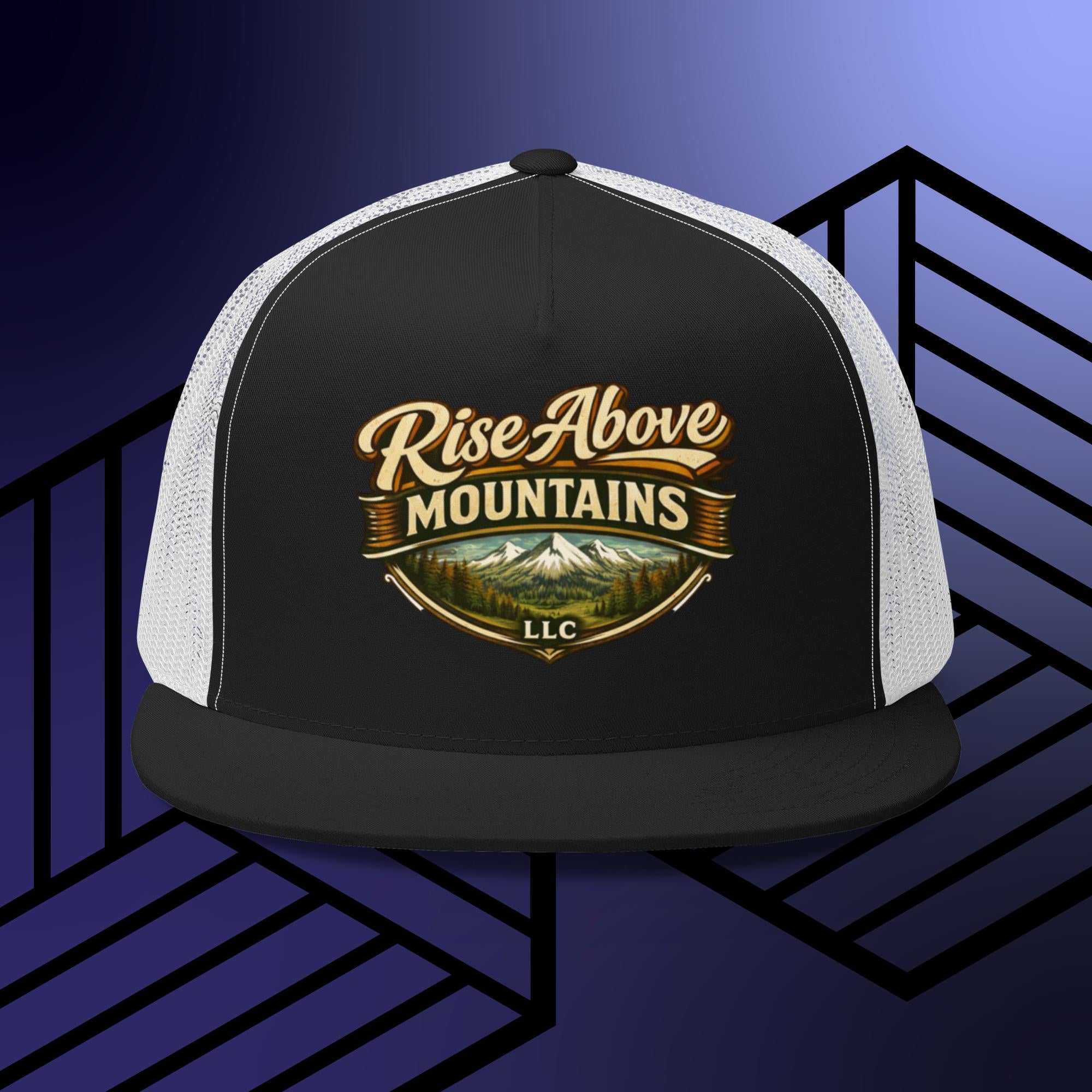 Rise Above Mountains LLC Trucker Cap - Rise Above Mountains LLC