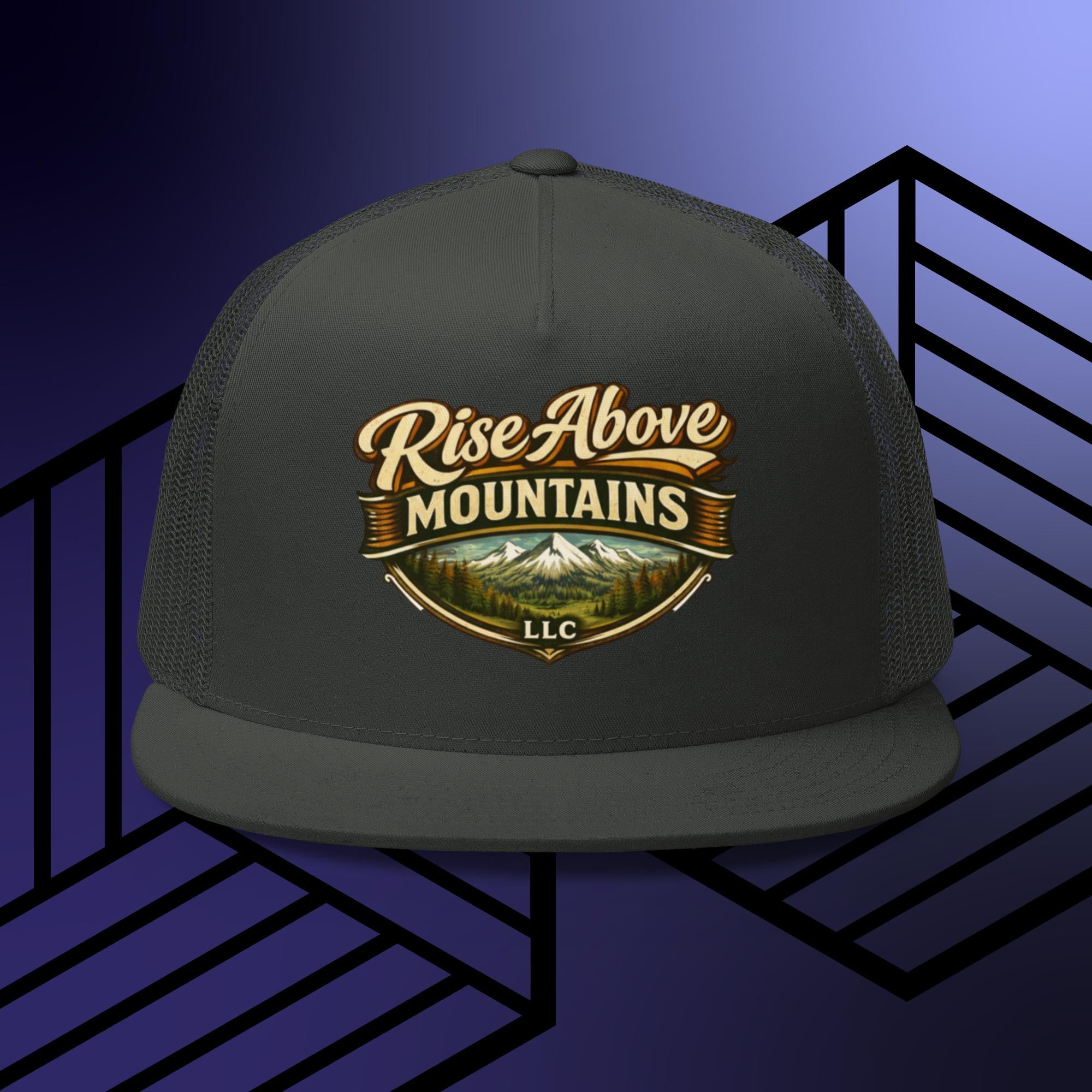 Rise Above Mountains LLC Trucker Cap - Rise Above Mountains LLC
