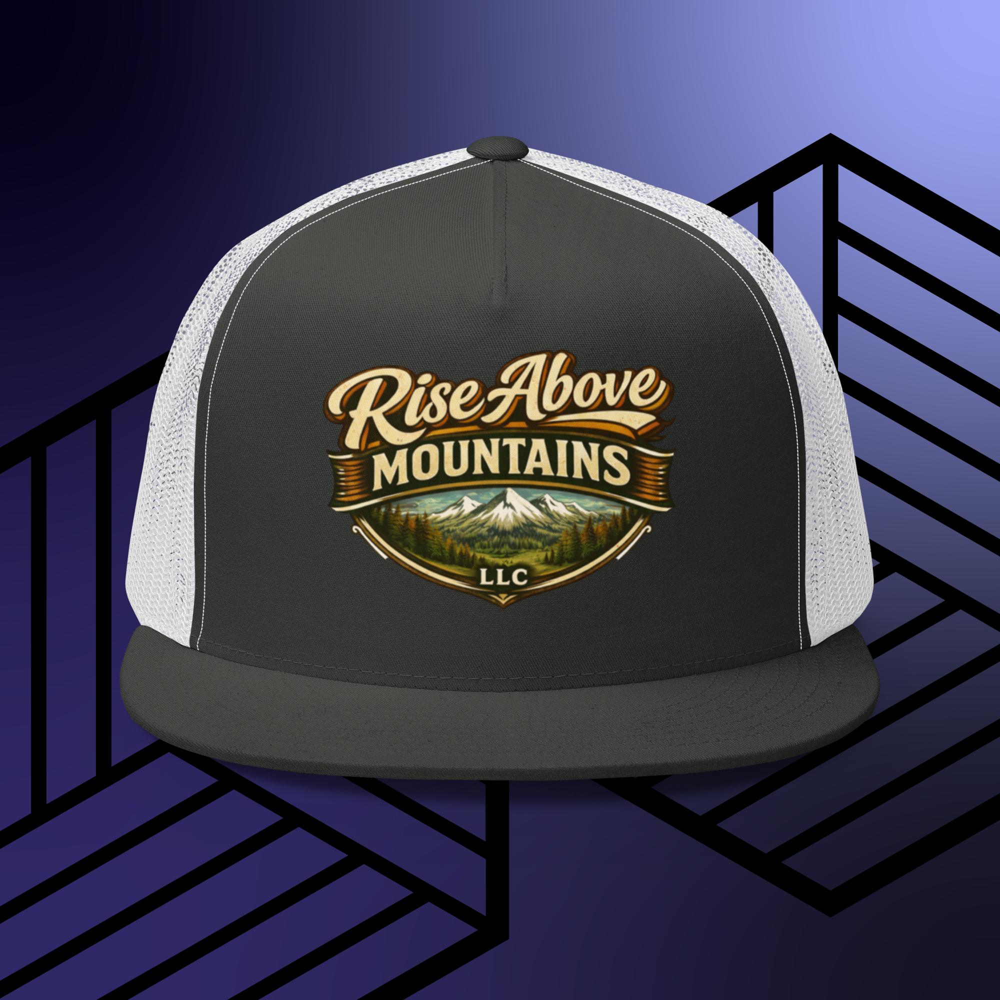 Rise Above Mountains LLC Trucker Cap - Rise Above Mountains LLC