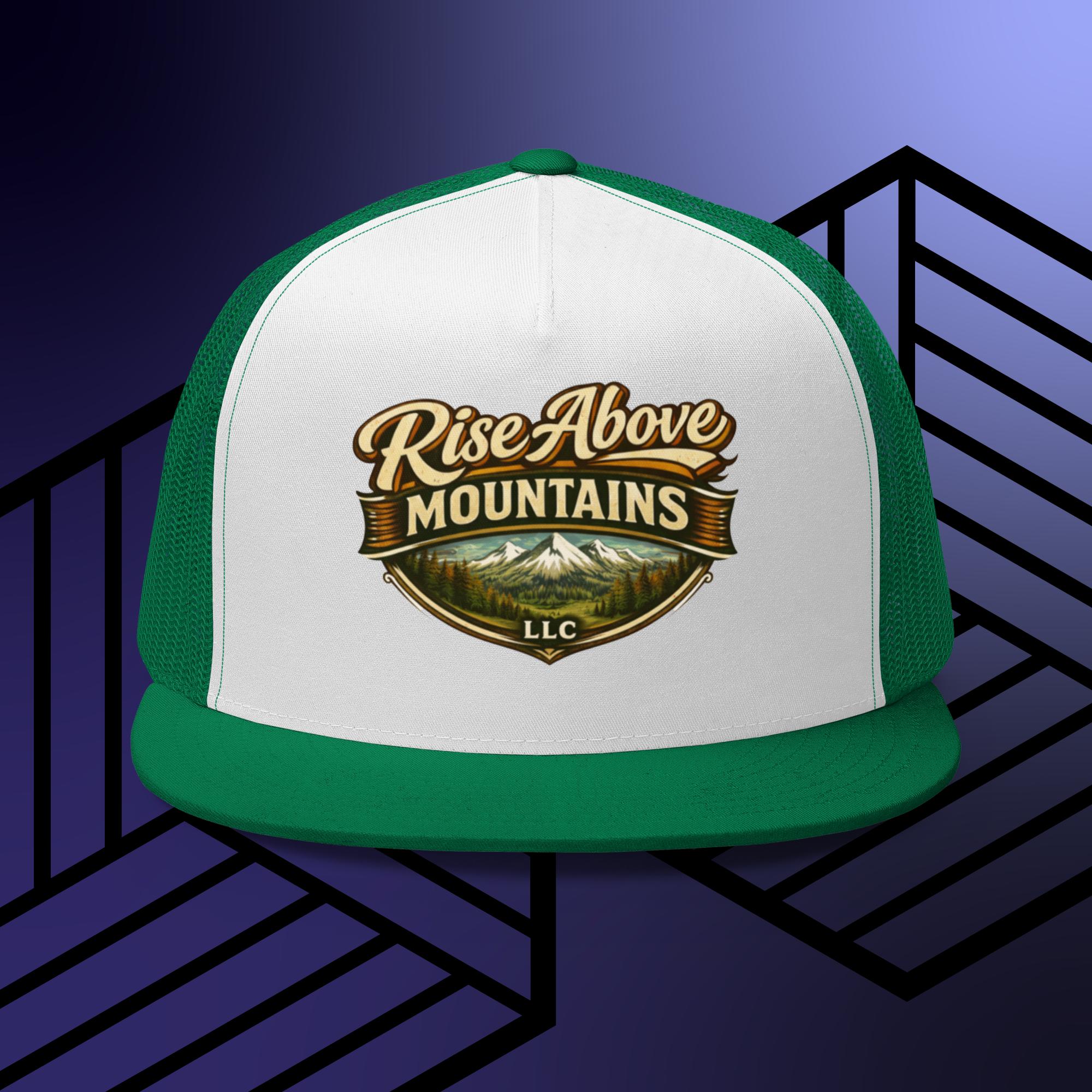 Rise Above Mountains LLC Trucker Cap - Rise Above Mountains LLC