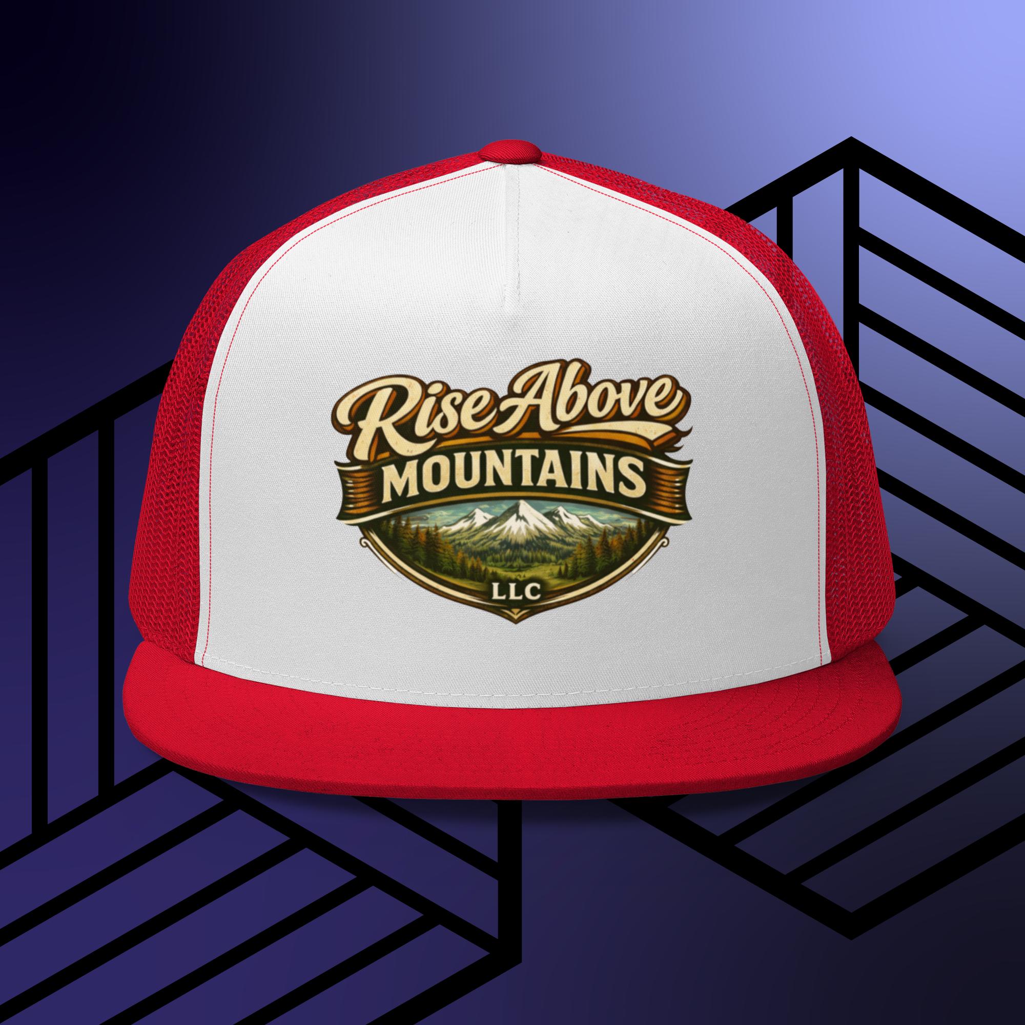 Rise Above Mountains LLC Trucker Cap - Rise Above Mountains LLC