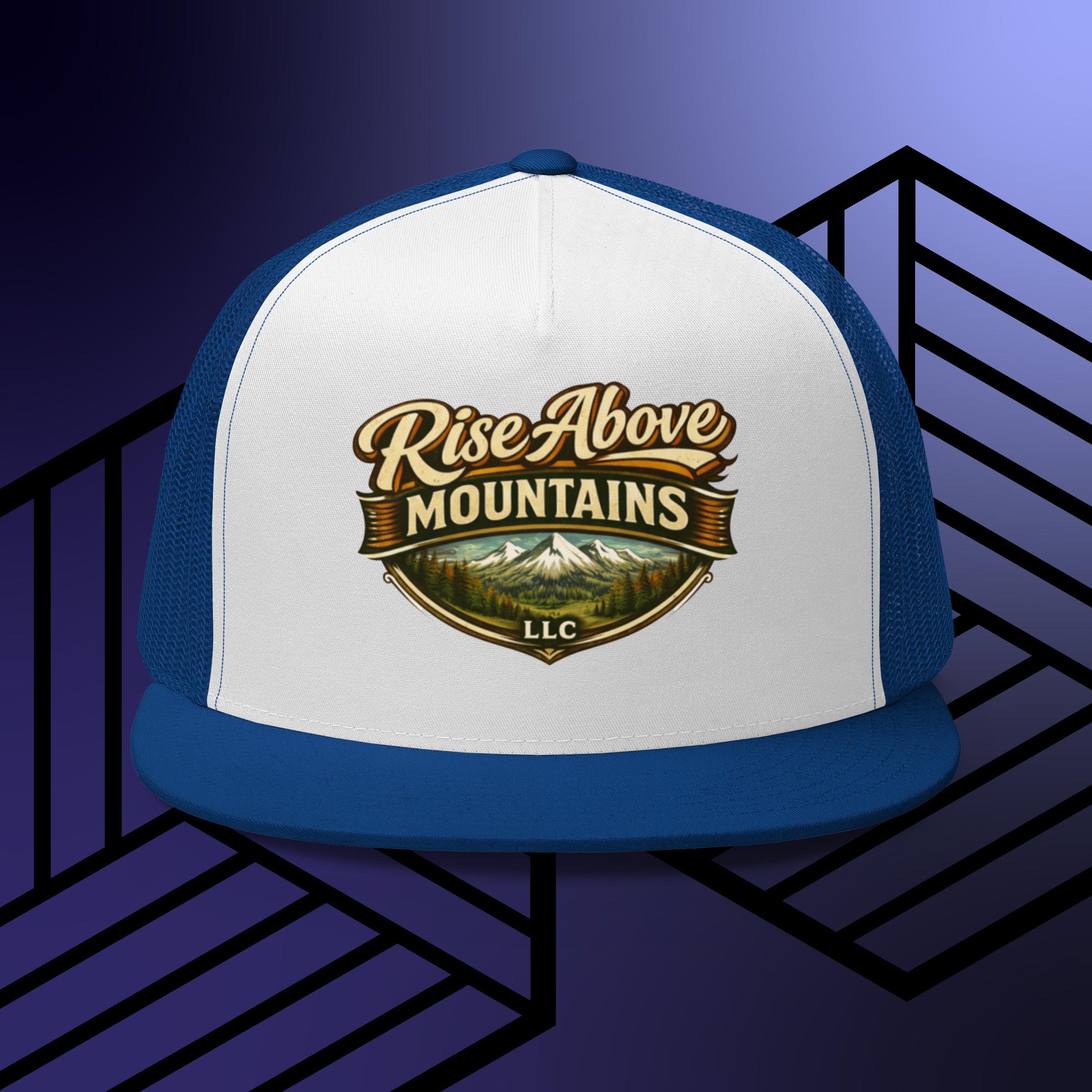 Rise Above Mountains LLC Trucker Cap - Rise Above Mountains LLC