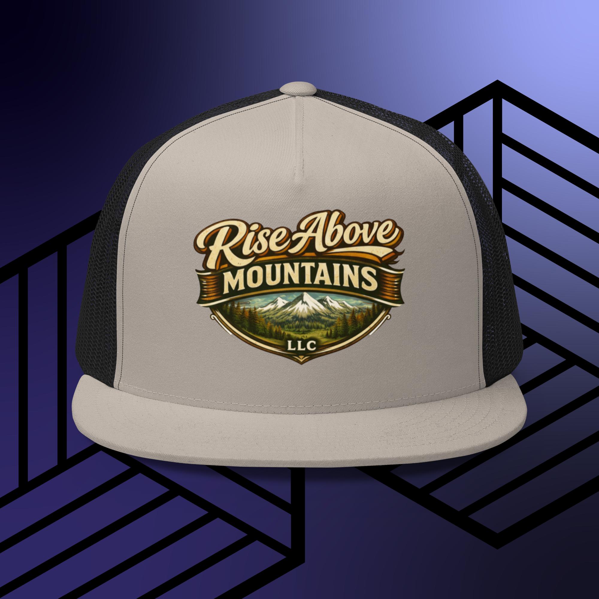 Rise Above Mountains LLC Trucker Cap - Rise Above Mountains LLC