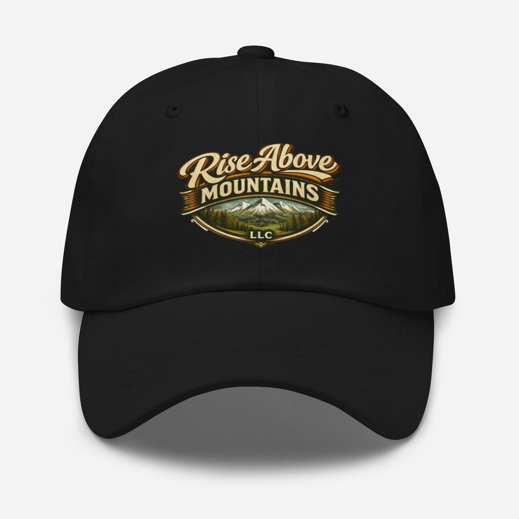 Rise Above Mountains LLC ballcap hat - Rise Above Mountains LLC