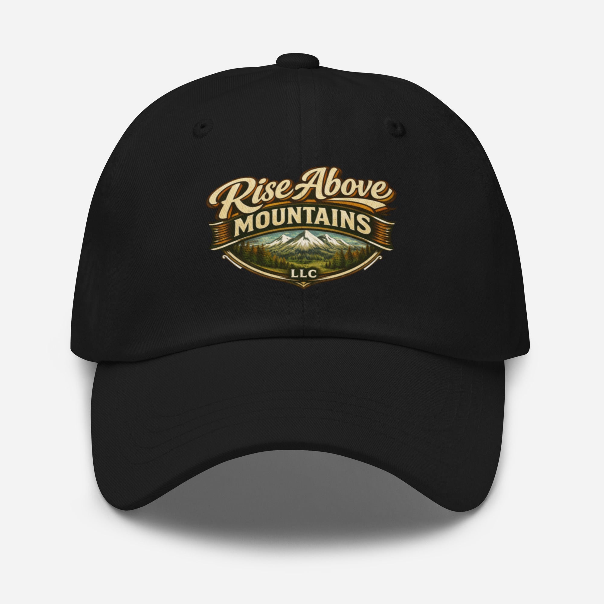 Rise Above Mountains LLC ballcap hat - Rise Above Mountains LLC