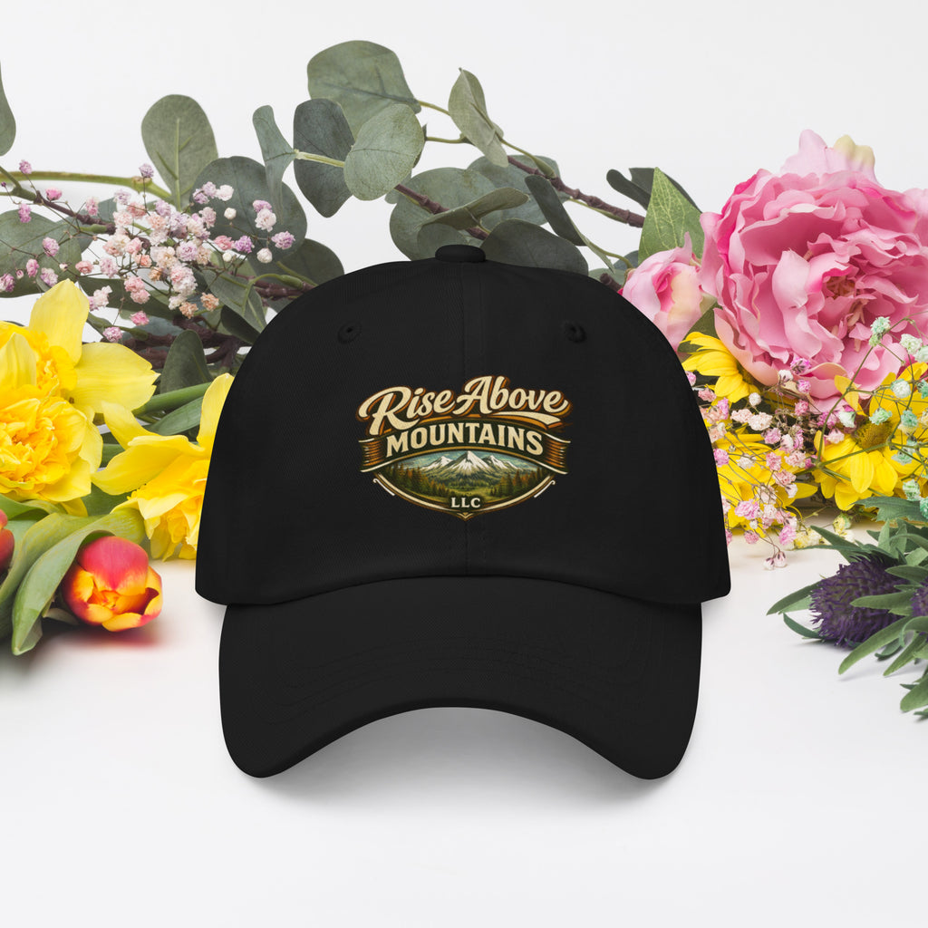 Rise Above Mountains LLC ballcap hat - Rise Above Mountains LLC