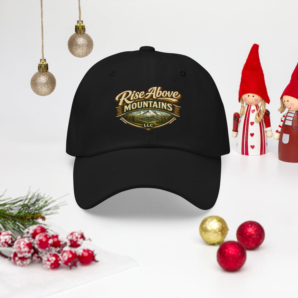 Rise Above Mountains LLC ballcap hat - Rise Above Mountains LLC