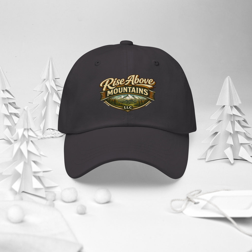 Rise Above Mountains LLC ballcap hat - Rise Above Mountains LLC