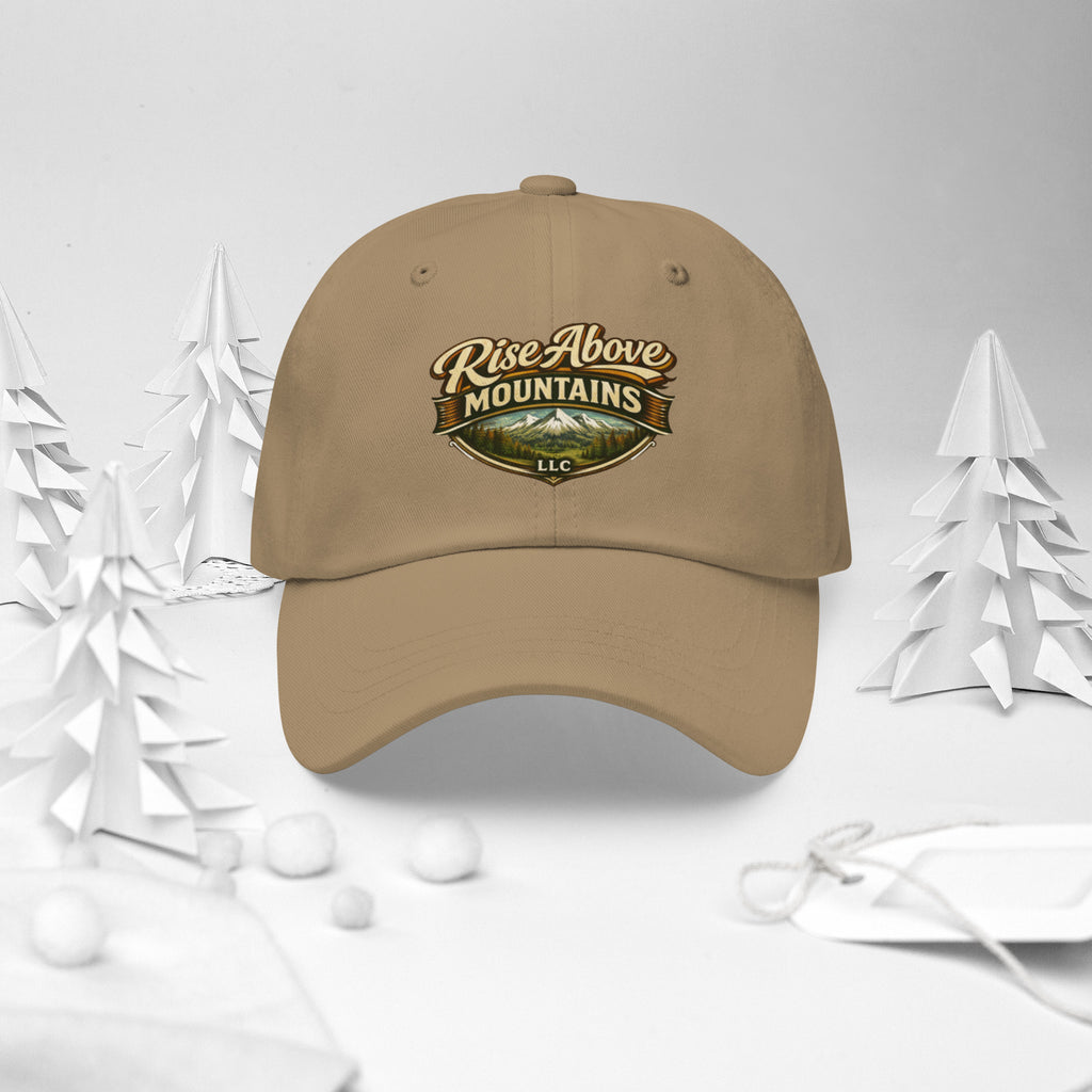 Rise Above Mountains LLC ballcap hat - Rise Above Mountains LLC