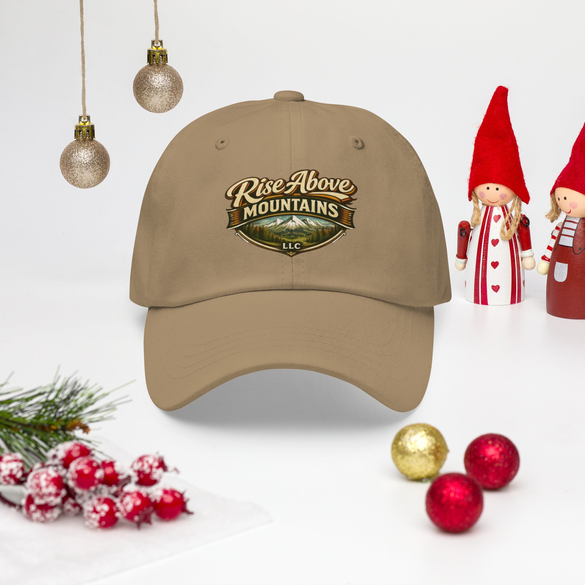 Rise Above Mountains LLC ballcap hat - Rise Above Mountains LLC