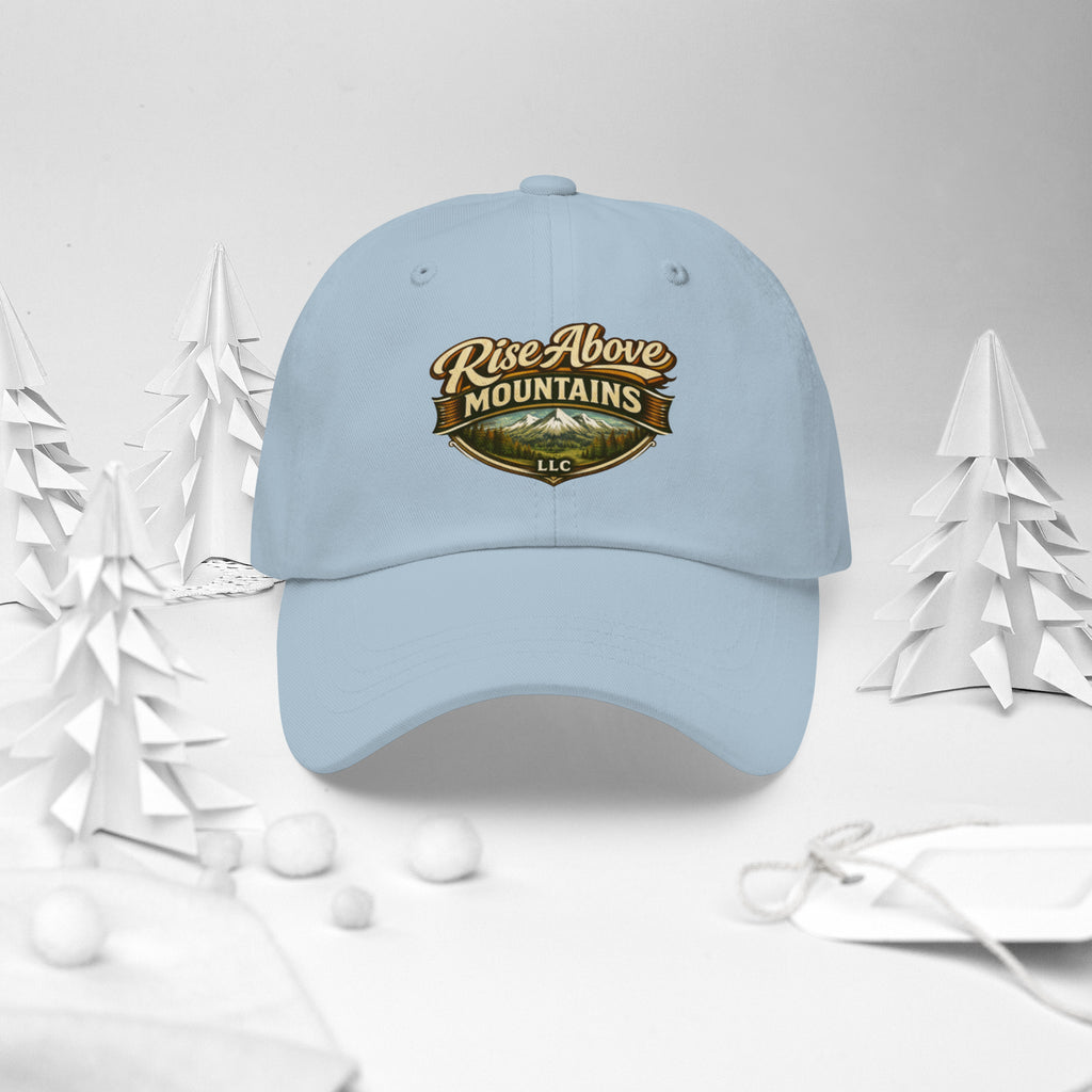 Rise Above Mountains LLC ballcap hat - Rise Above Mountains LLC