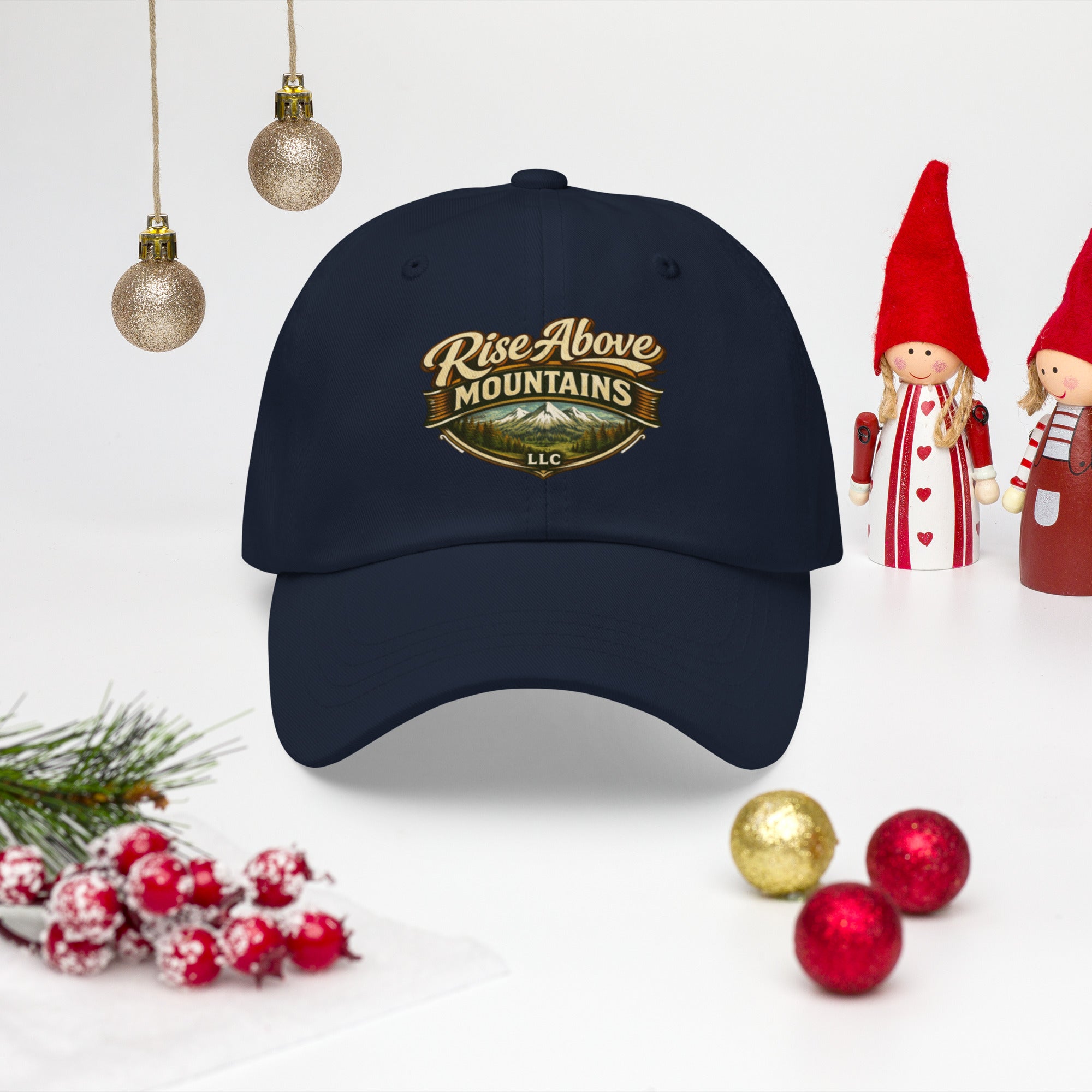 Rise Above Mountains LLC ballcap hat - Rise Above Mountains LLC