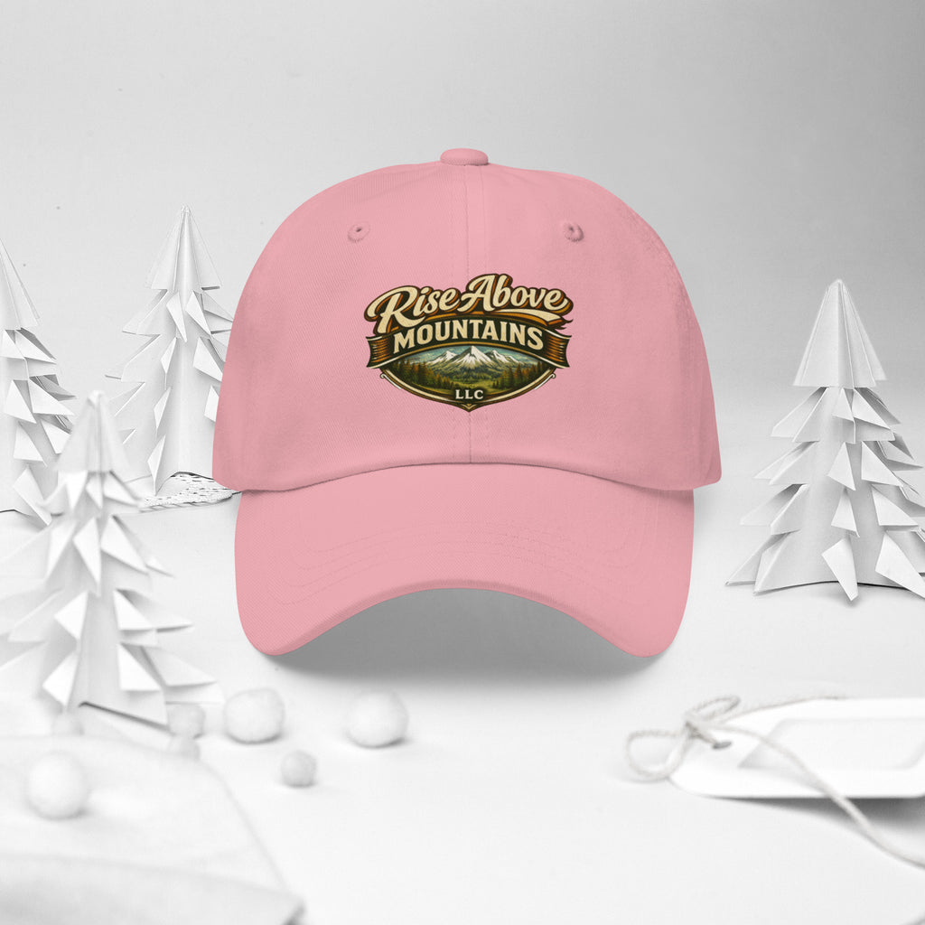 Rise Above Mountains LLC ballcap hat - Rise Above Mountains LLC