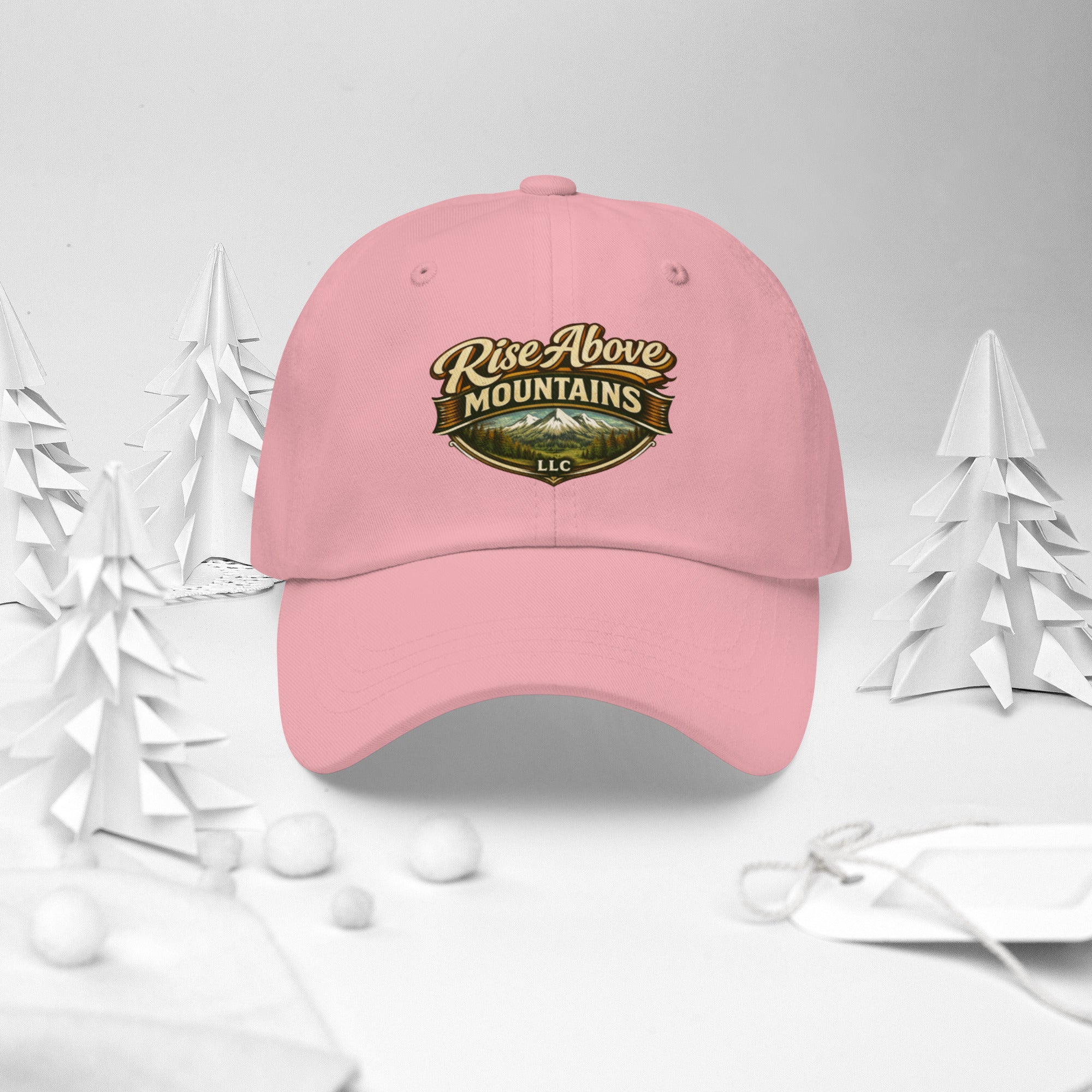 Rise Above Mountains LLC ballcap hat - Rise Above Mountains LLC
