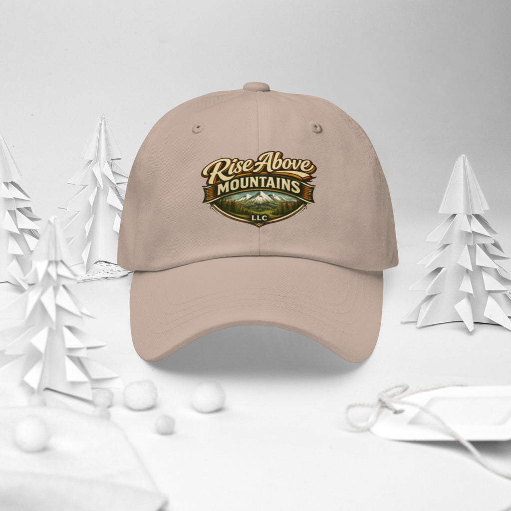 Rise Above Mountains LLC ballcap hat - Rise Above Mountains LLC