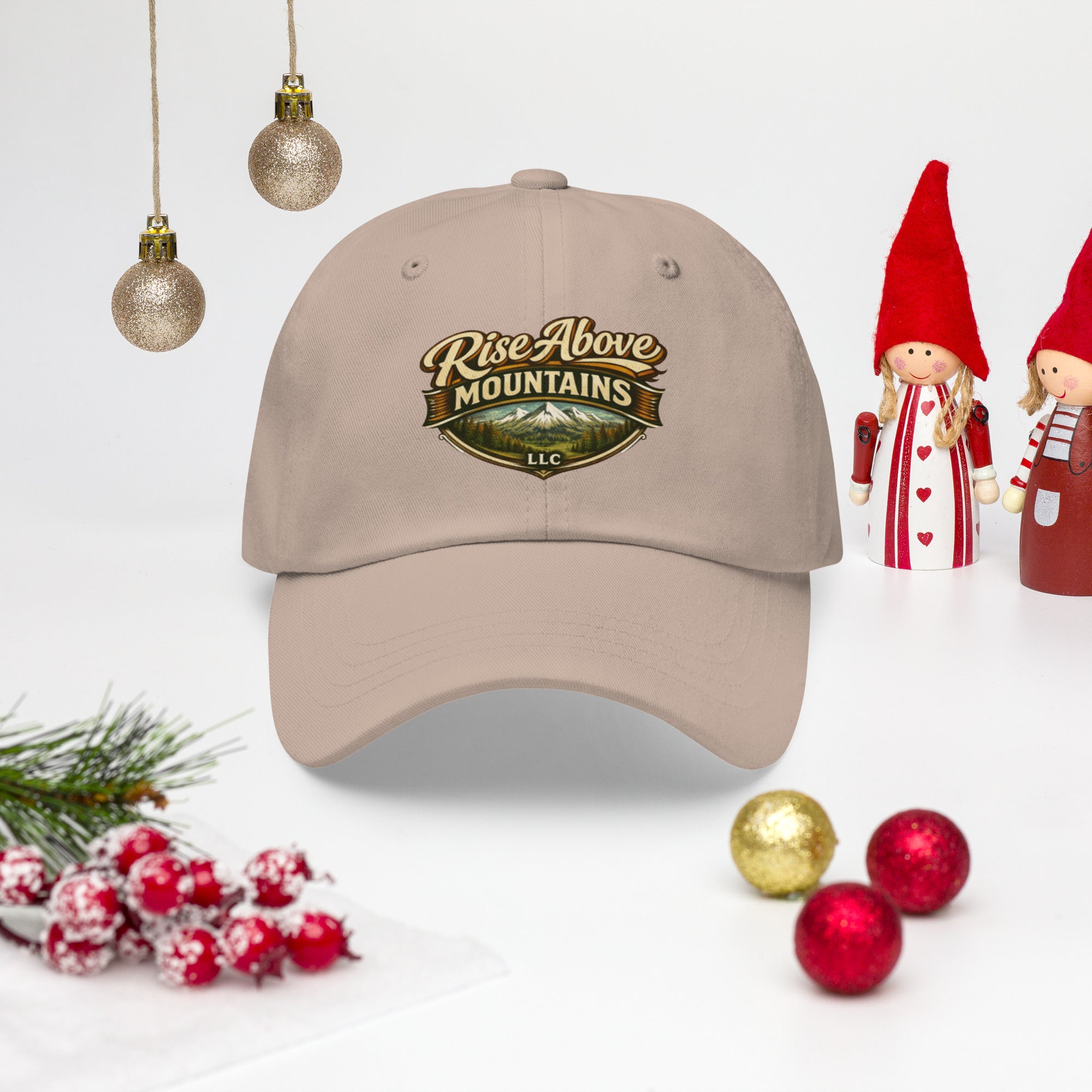 Rise Above Mountains LLC ballcap hat - Rise Above Mountains LLC