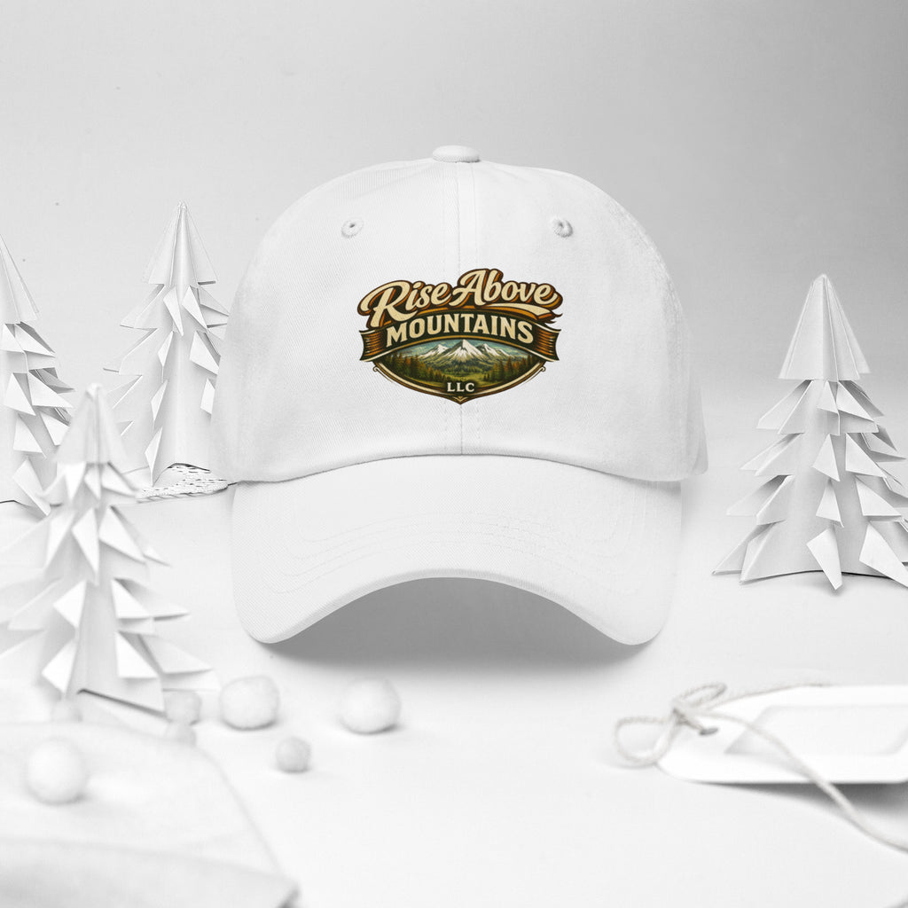 Rise Above Mountains LLC ballcap hat - Rise Above Mountains LLC