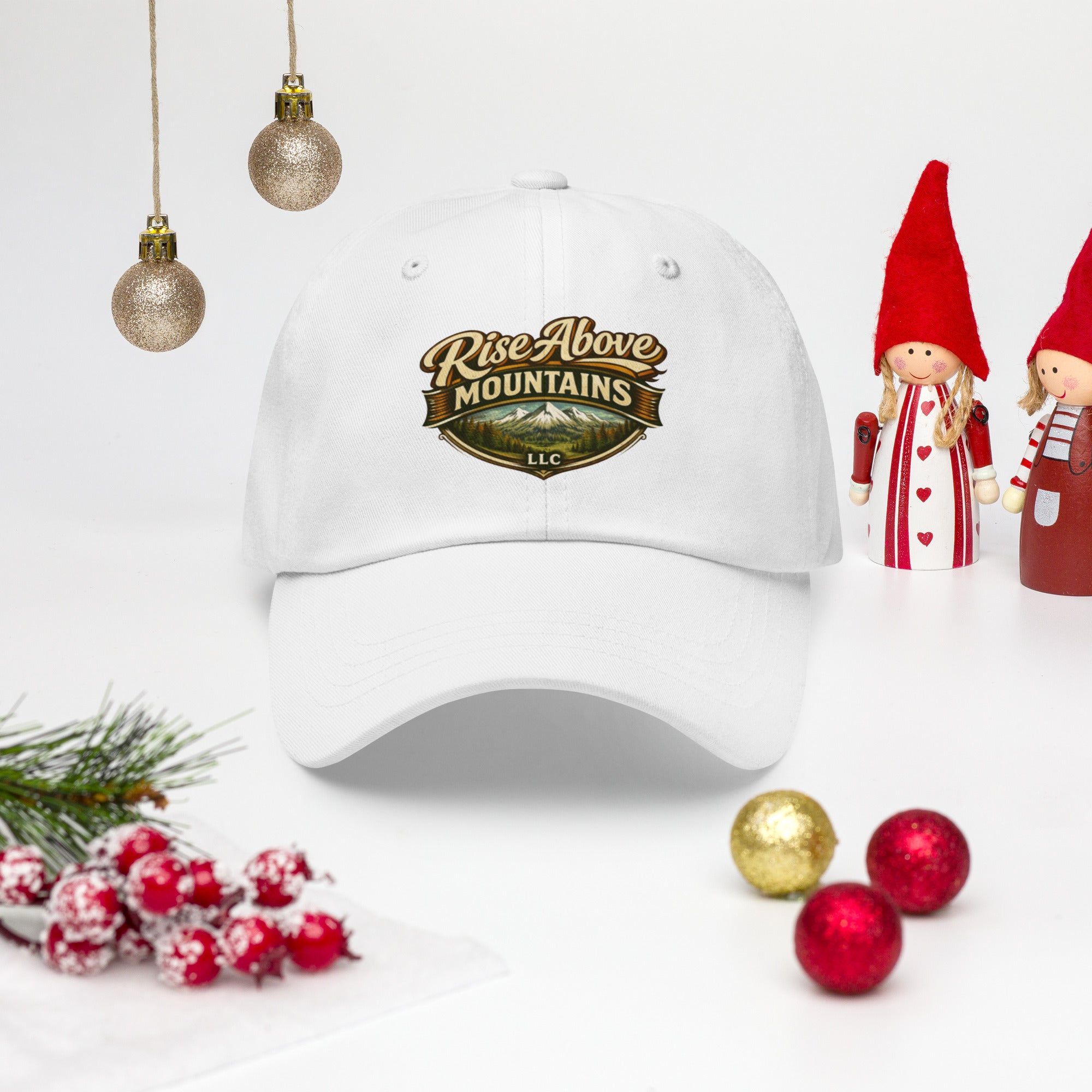 Rise Above Mountains LLC ballcap hat - Rise Above Mountains LLC