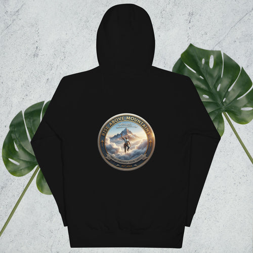 Unisex "Break through your limits" Hoodie - Rise Above Mountains LLC