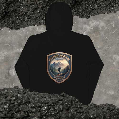 Unisex "The summit is within reach" Hoodie - Rise Above Mountains LLC