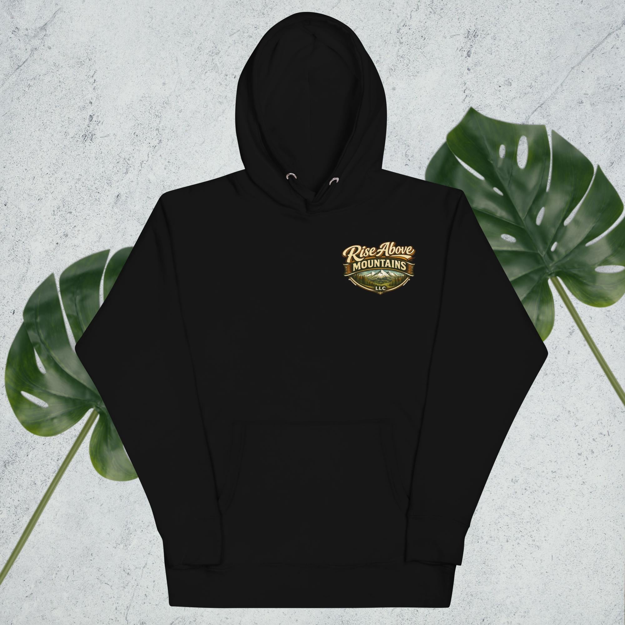 Unisex "Break through your limits" Hoodie - Rise Above Mountains LLC