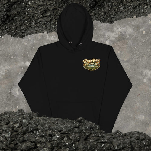 Unisex "The summit is within reach" Hoodie - Rise Above Mountains LLC