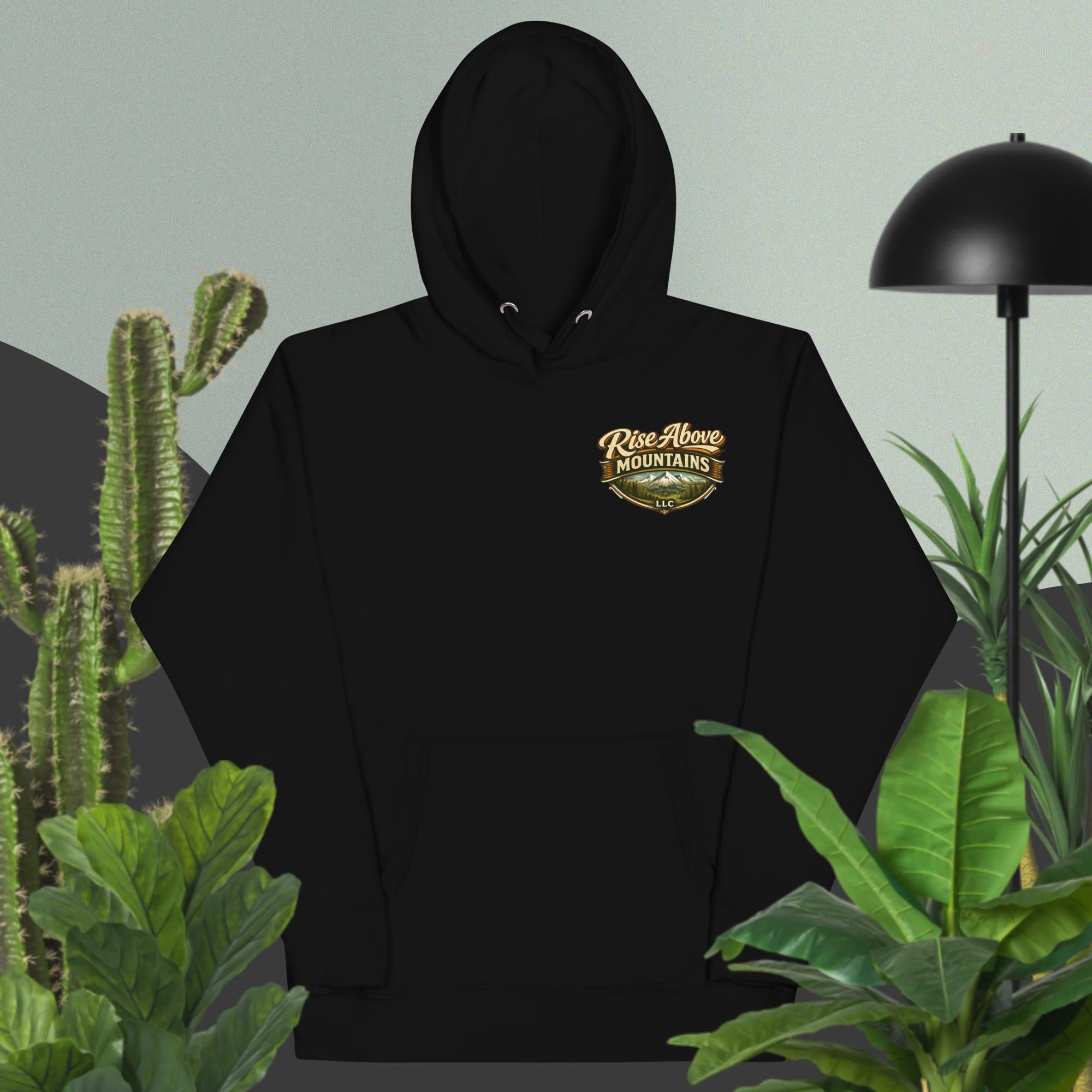 Unisex "Elevate your Spirit" Hoodie - Rise Above Mountains LLC