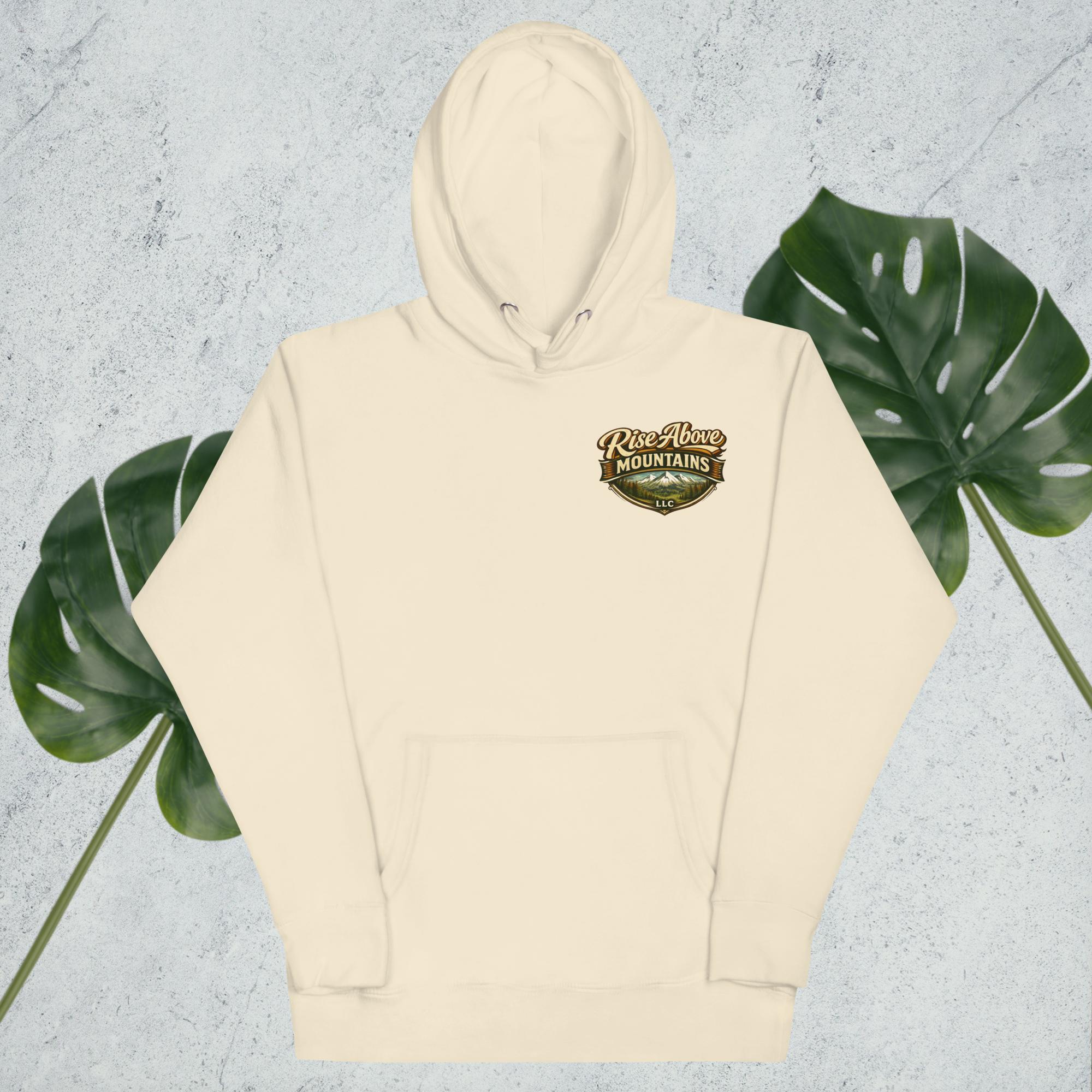 Unisex "Break through your limits" Hoodie - Rise Above Mountains LLC