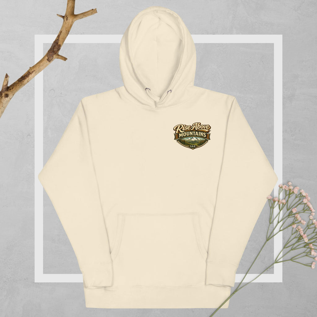 Unisex "Claim your victory" Hoodie - Rise Above Mountains LLC