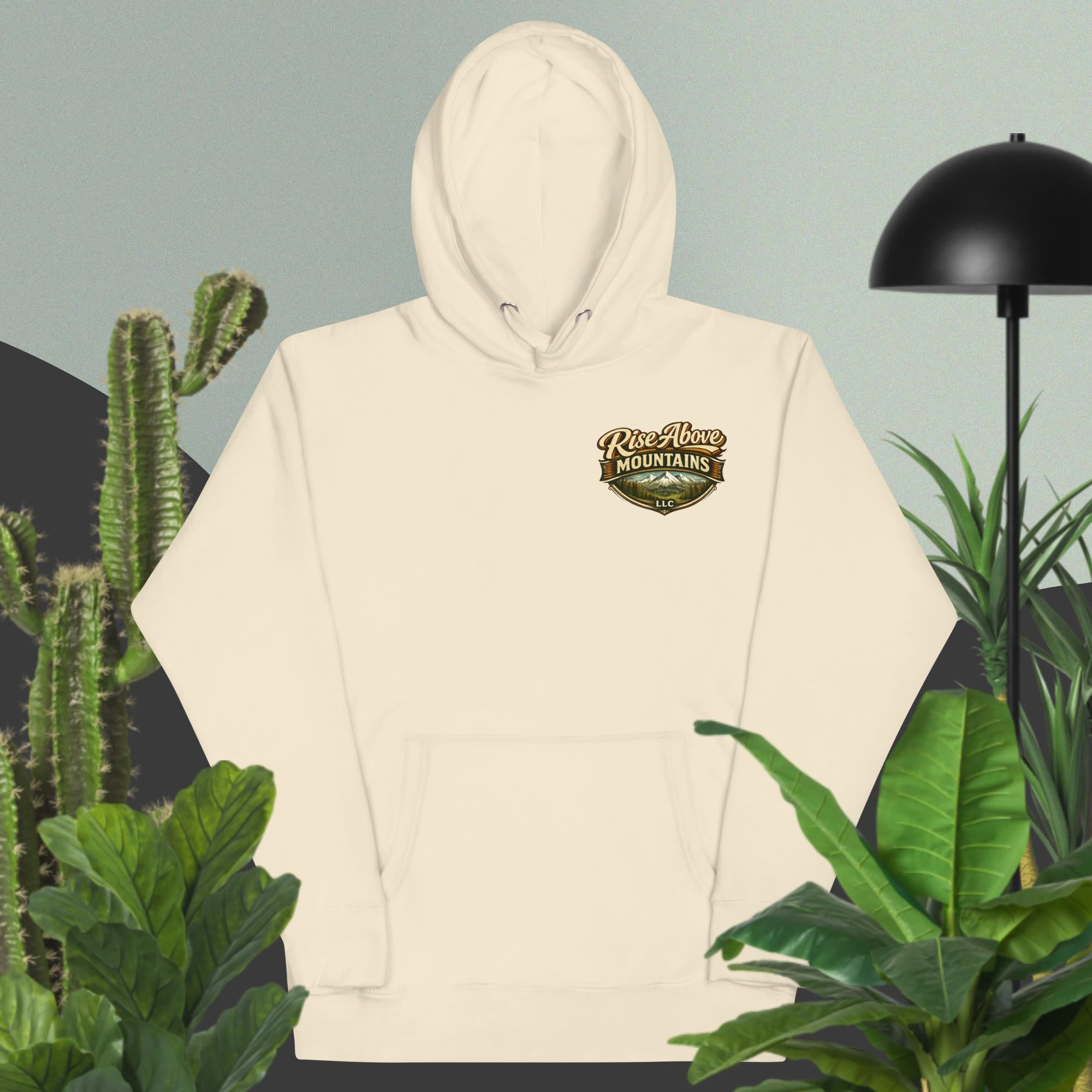 Unisex "Elevate your Spirit" Hoodie - Rise Above Mountains LLC