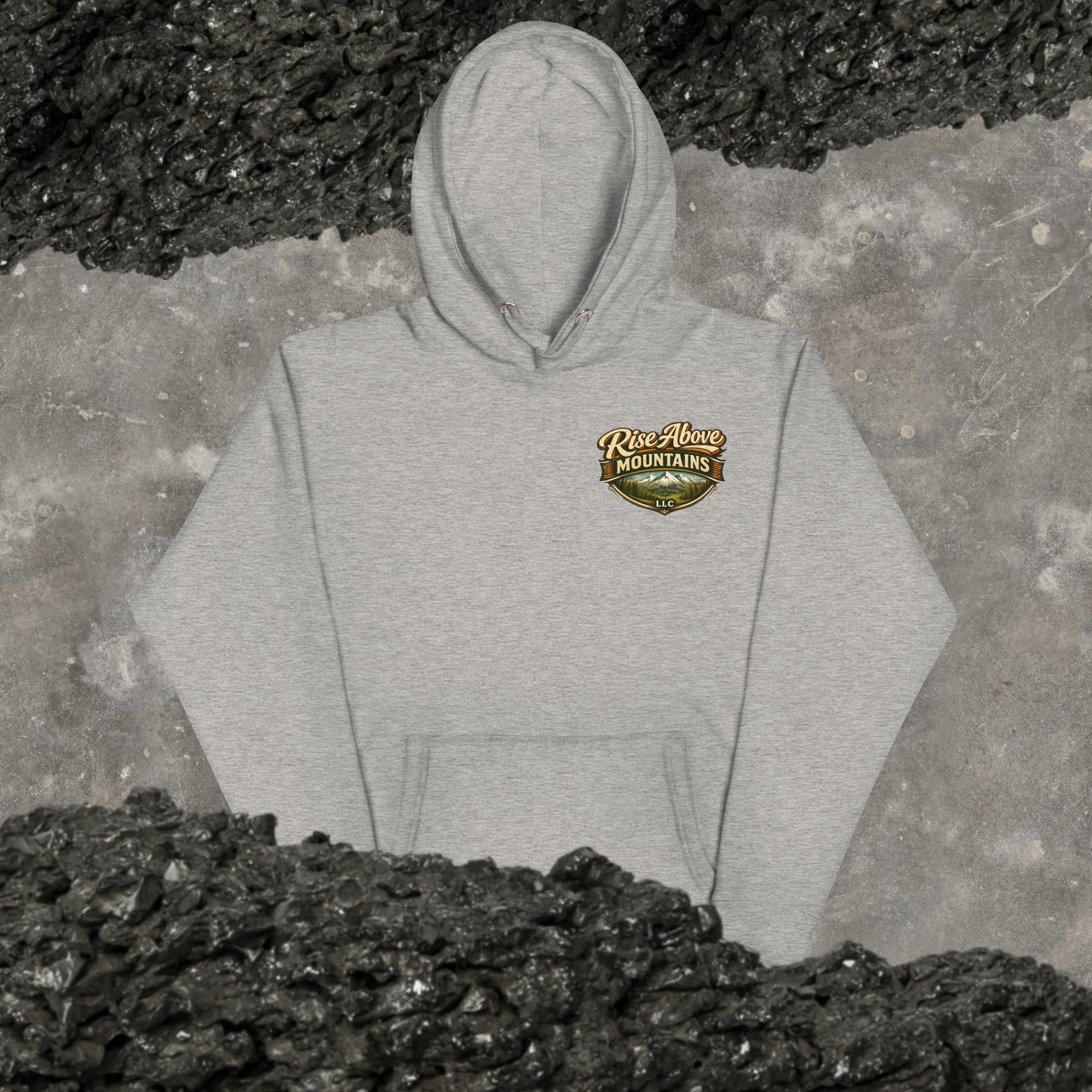 Unisex "The summit is within reach" Hoodie - Rise Above Mountains LLC