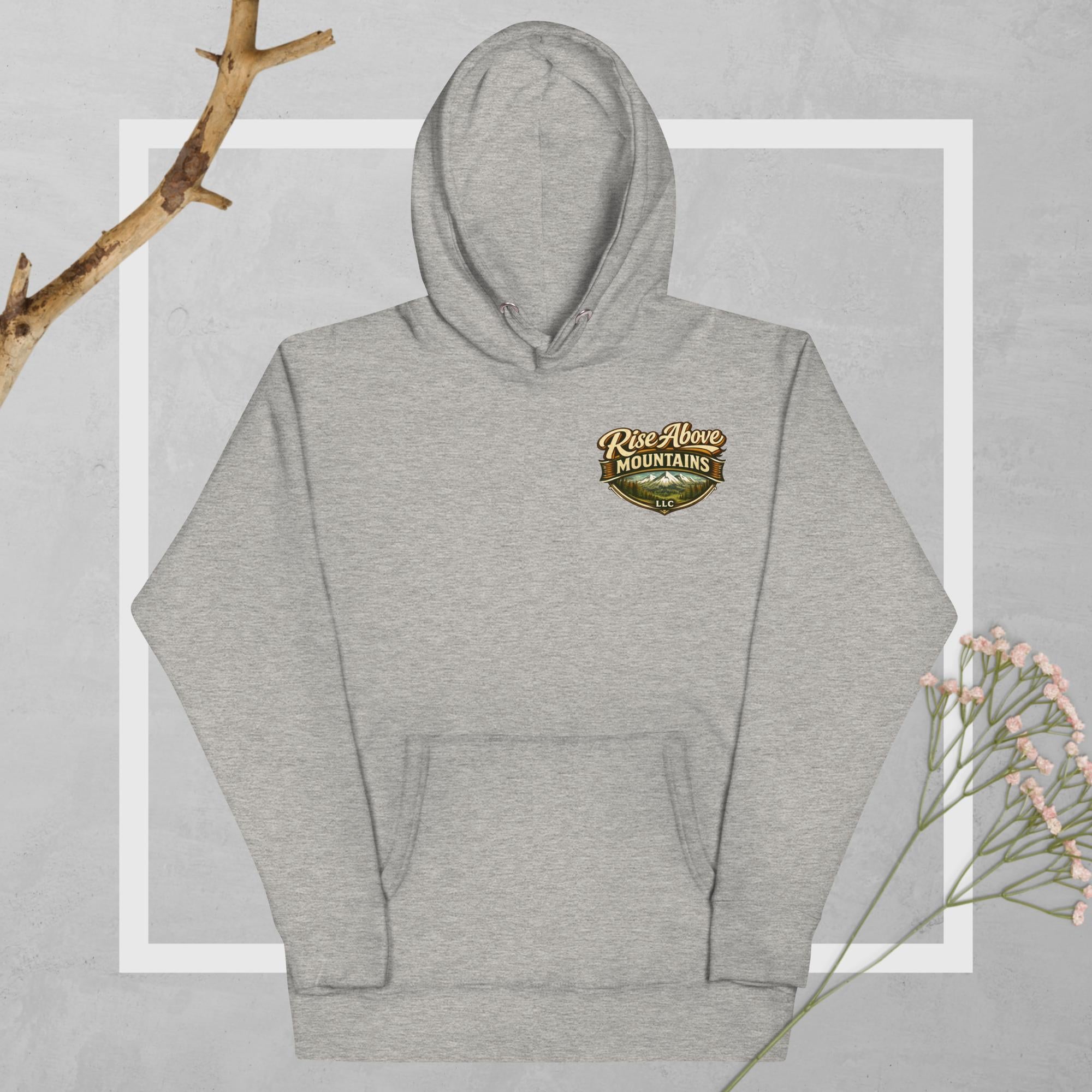 Unisex "Claim your victory" Hoodie - Rise Above Mountains LLC