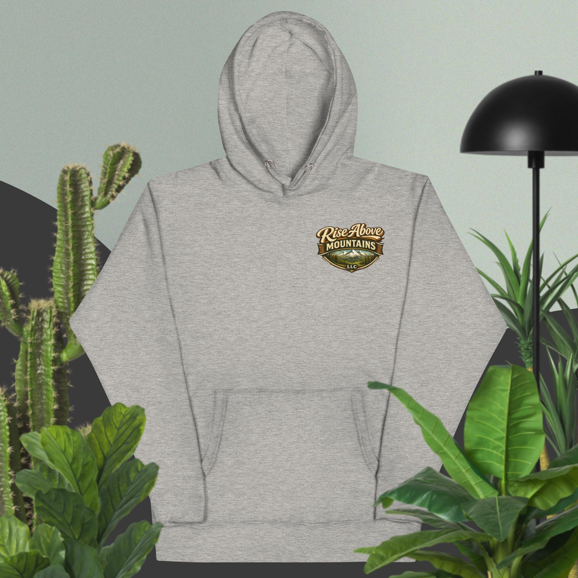 Unisex "Elevate your Spirit" Hoodie - Rise Above Mountains LLC