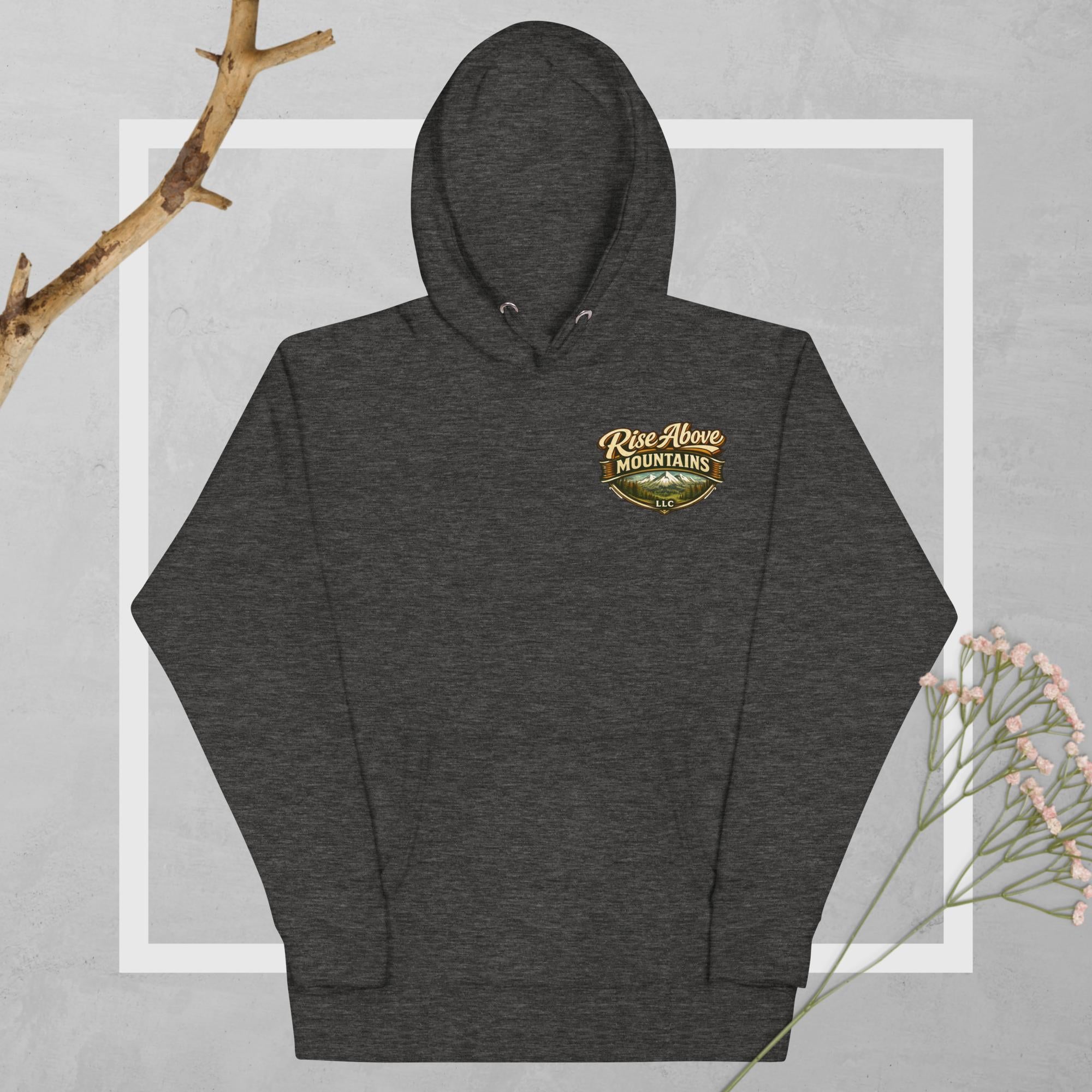 Unisex "Claim your victory" Hoodie - Rise Above Mountains LLC