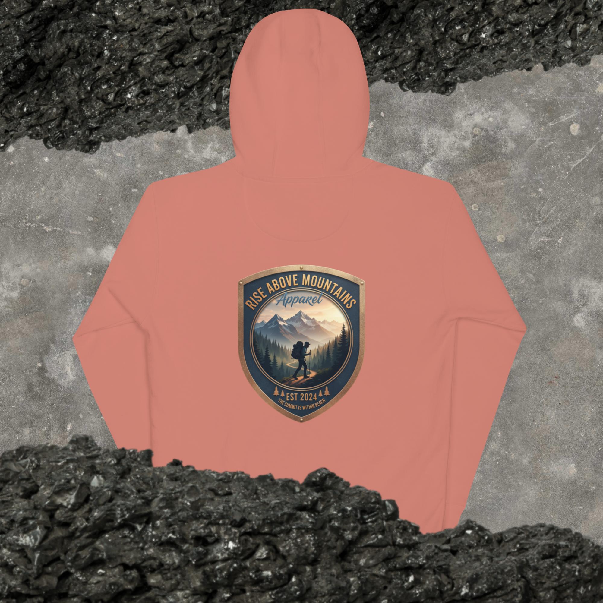 Unisex "The summit is within reach" Hoodie - Rise Above Mountains LLC