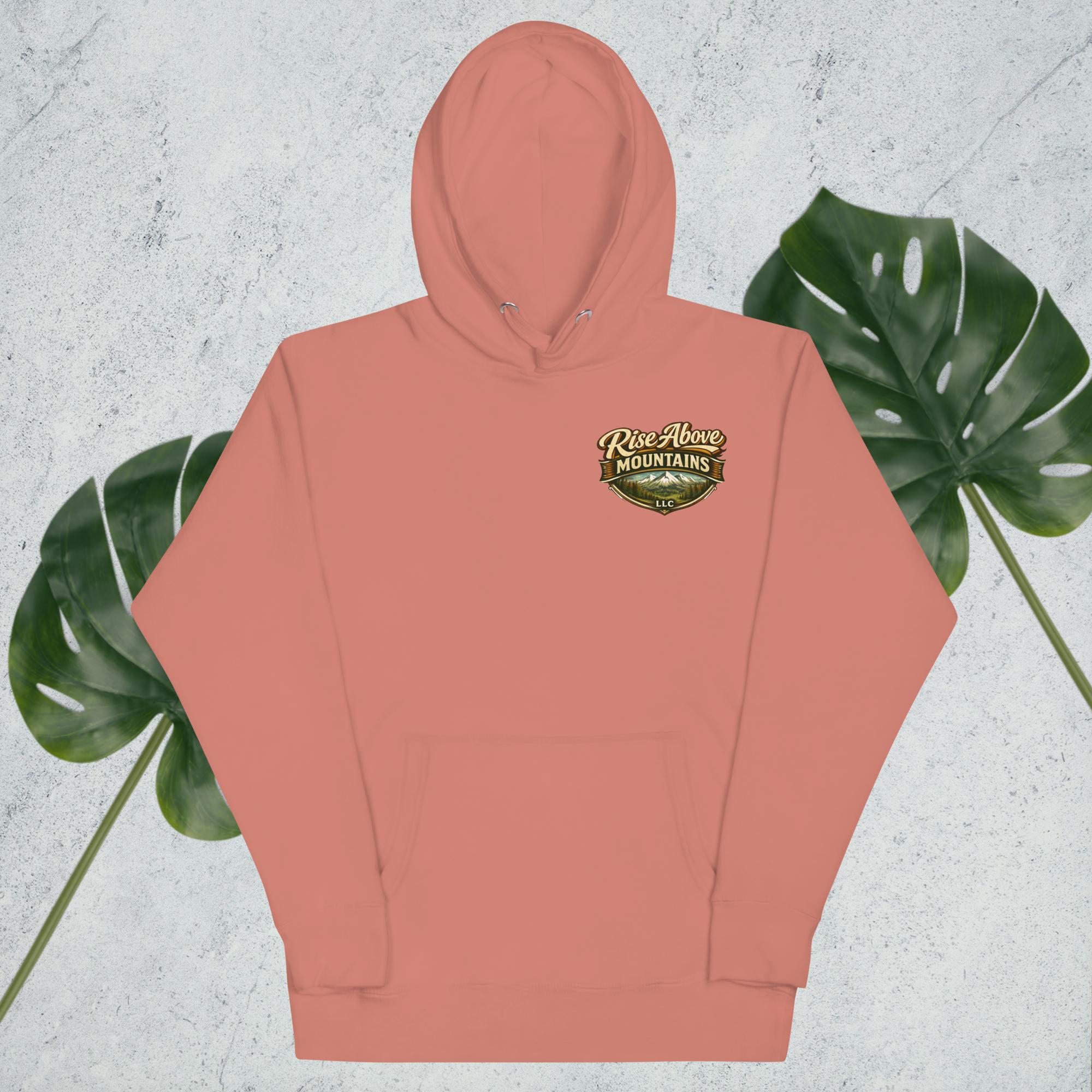 Unisex "Break through your limits" Hoodie - Rise Above Mountains LLC