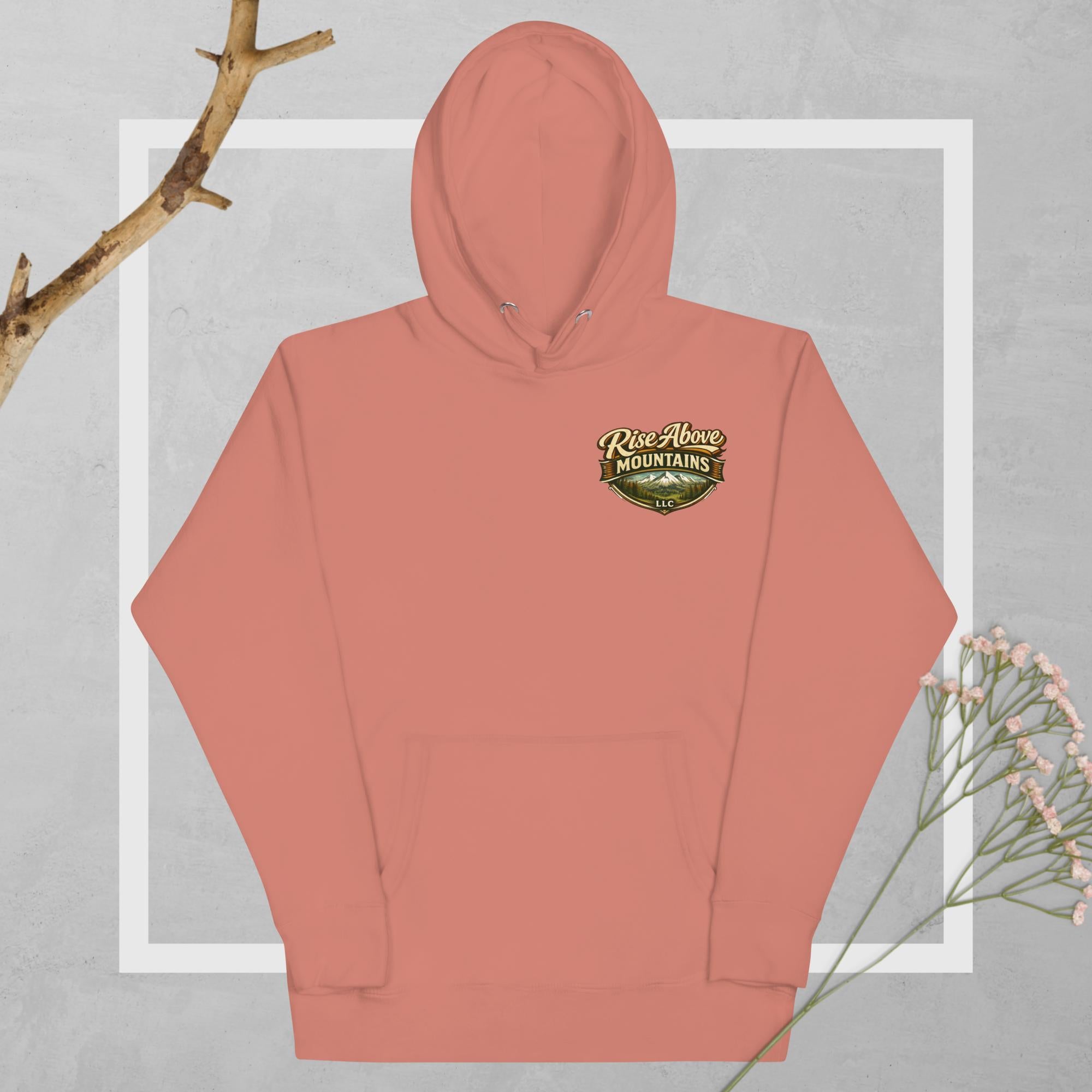 Unisex "Claim your victory" Hoodie - Rise Above Mountains LLC