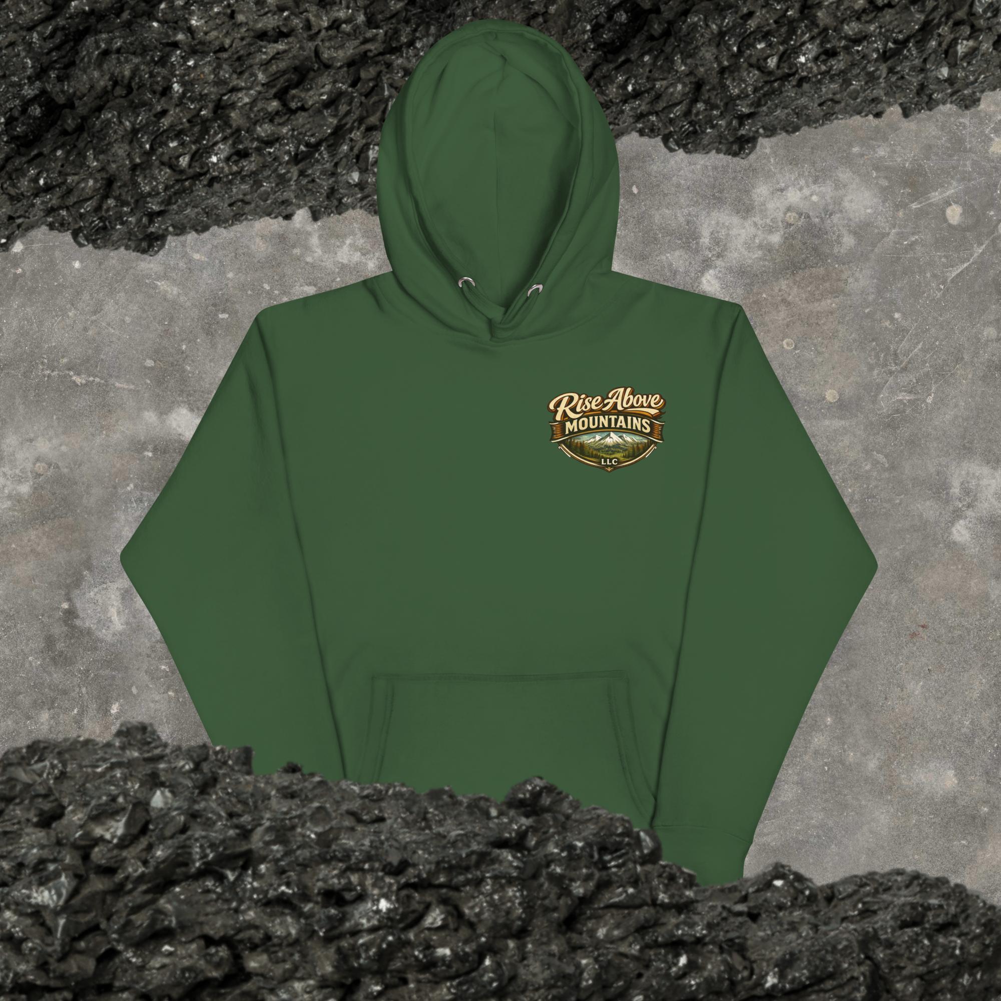 Unisex "The summit is within reach" Hoodie - Rise Above Mountains LLC
