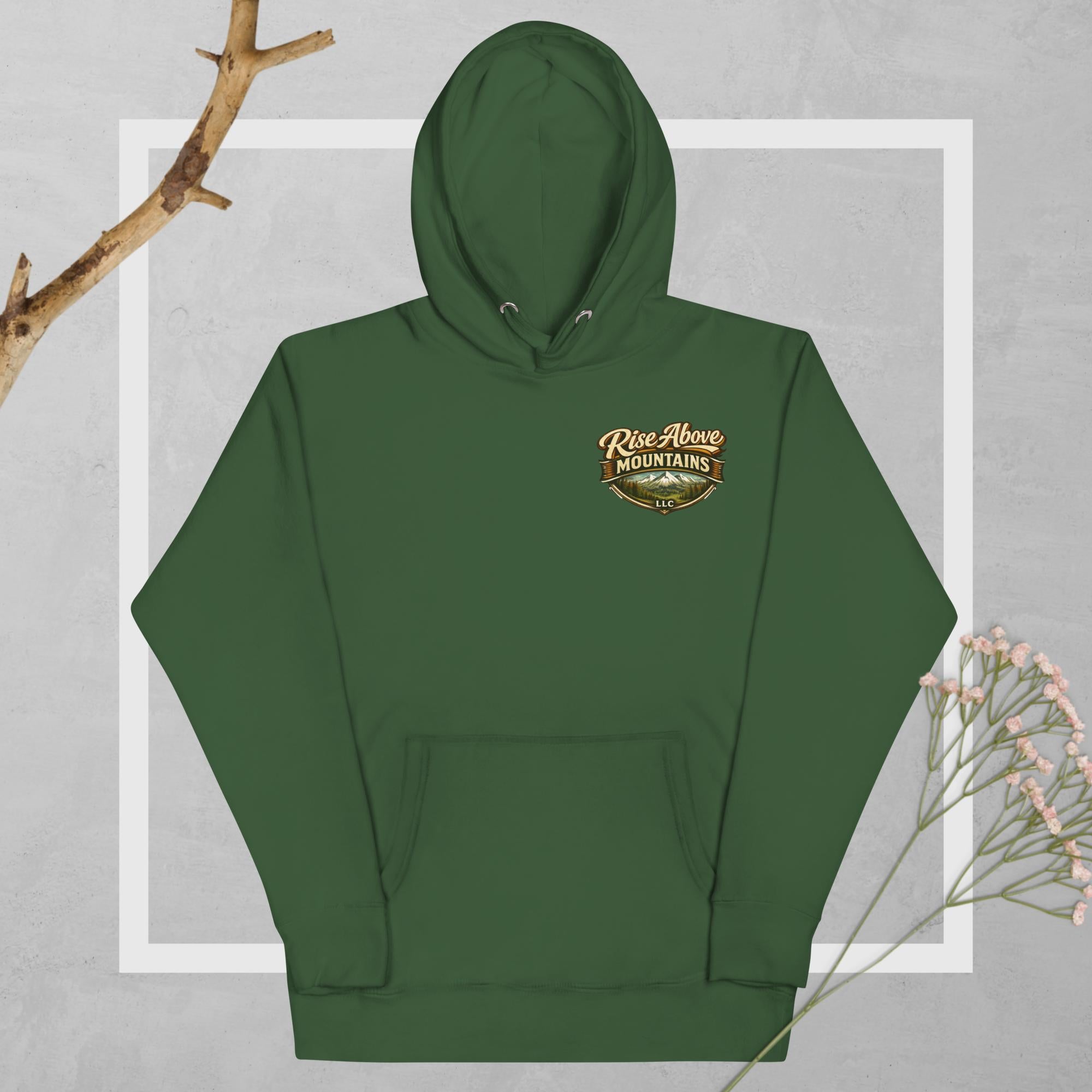 Unisex "Claim your victory" Hoodie - Rise Above Mountains LLC