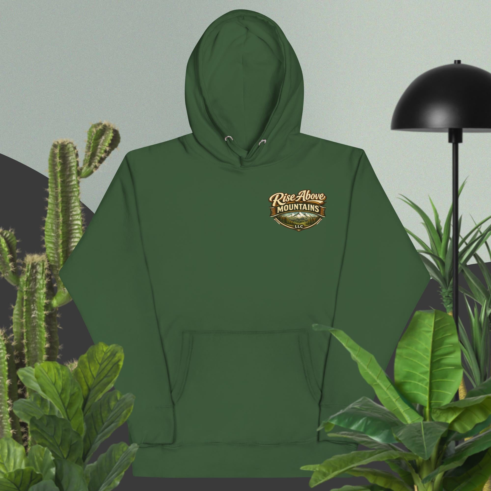 Unisex "Elevate your Spirit" Hoodie - Rise Above Mountains LLC