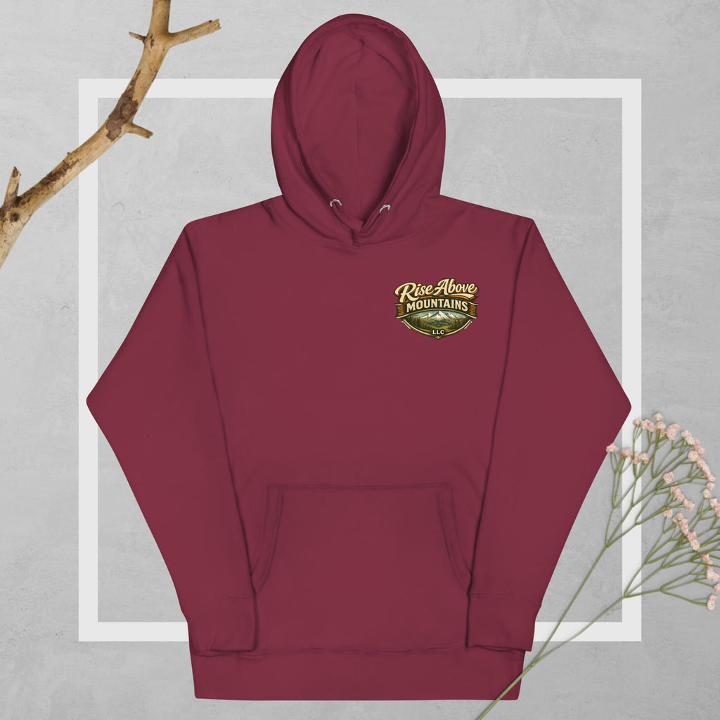 Unisex "Claim your victory" Hoodie - Rise Above Mountains LLC