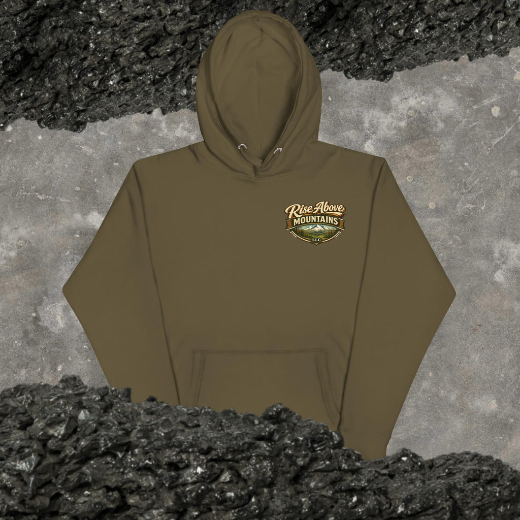 Unisex "The summit is within reach" Hoodie - Rise Above Mountains LLC