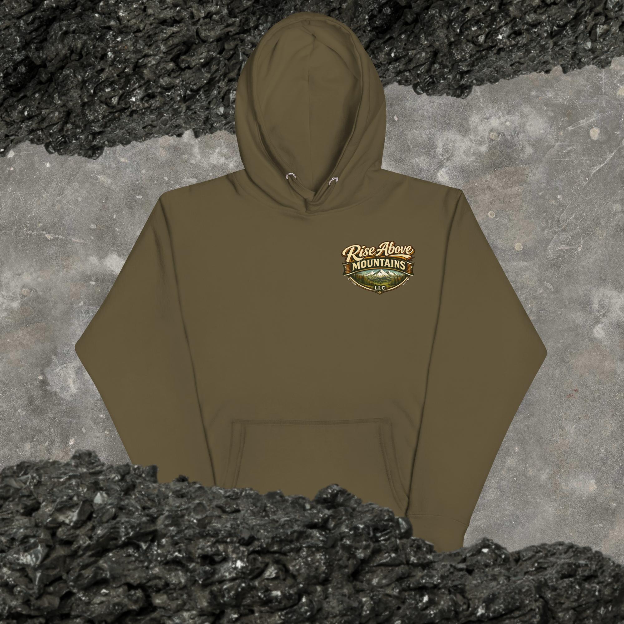 Unisex "The summit is within reach" Hoodie - Rise Above Mountains LLC