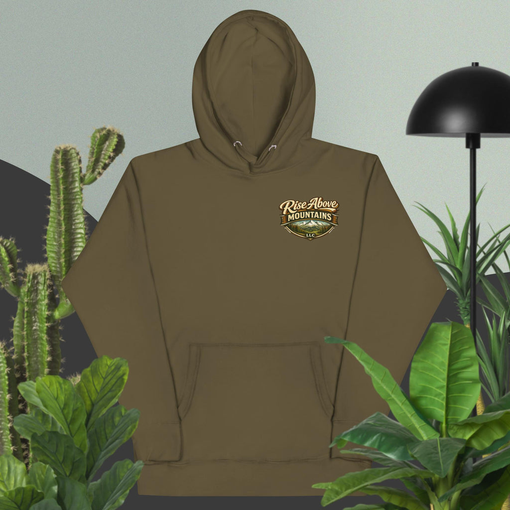 Unisex "Elevate your Spirit" Hoodie - Rise Above Mountains LLC