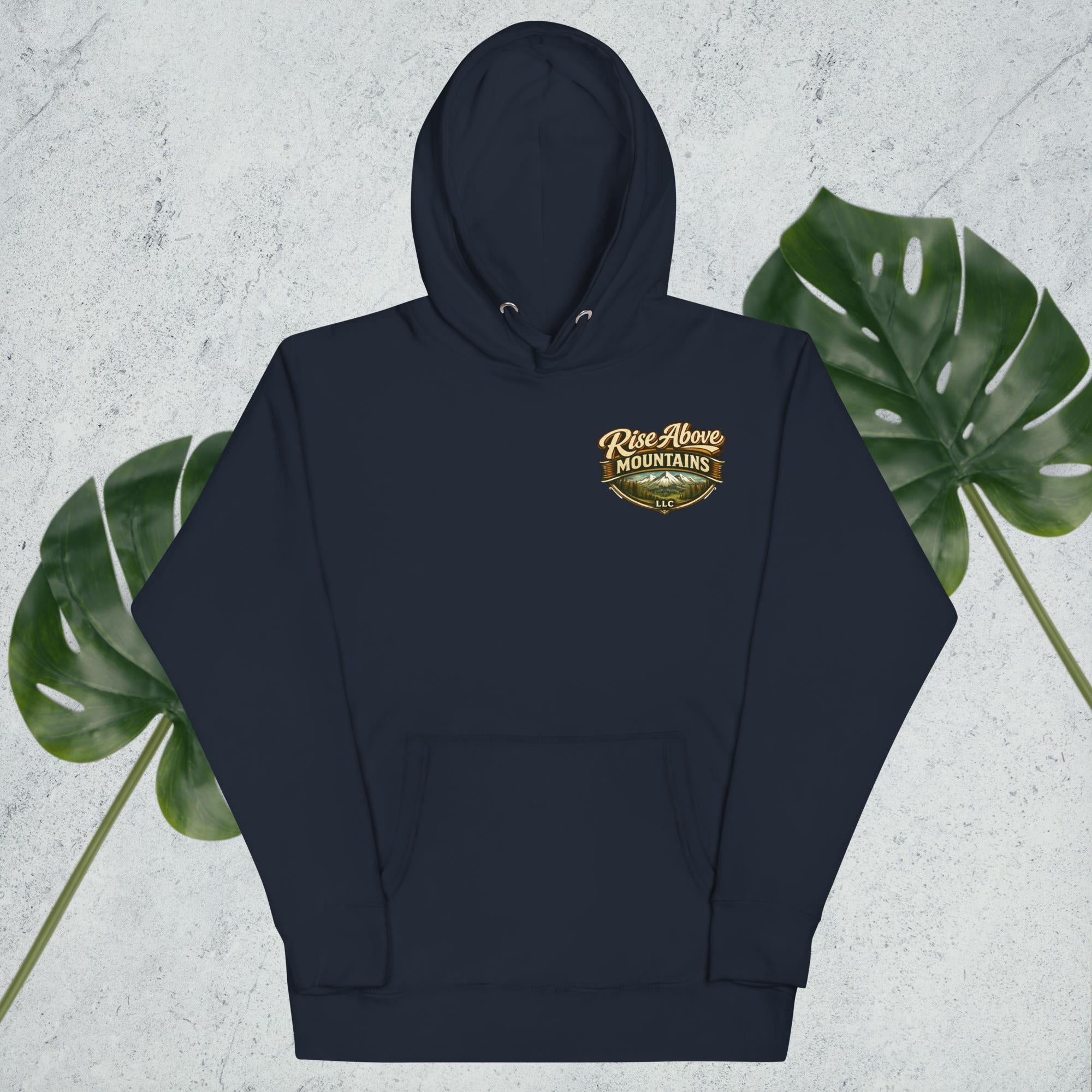 Unisex "Break through your limits" Hoodie - Rise Above Mountains LLC