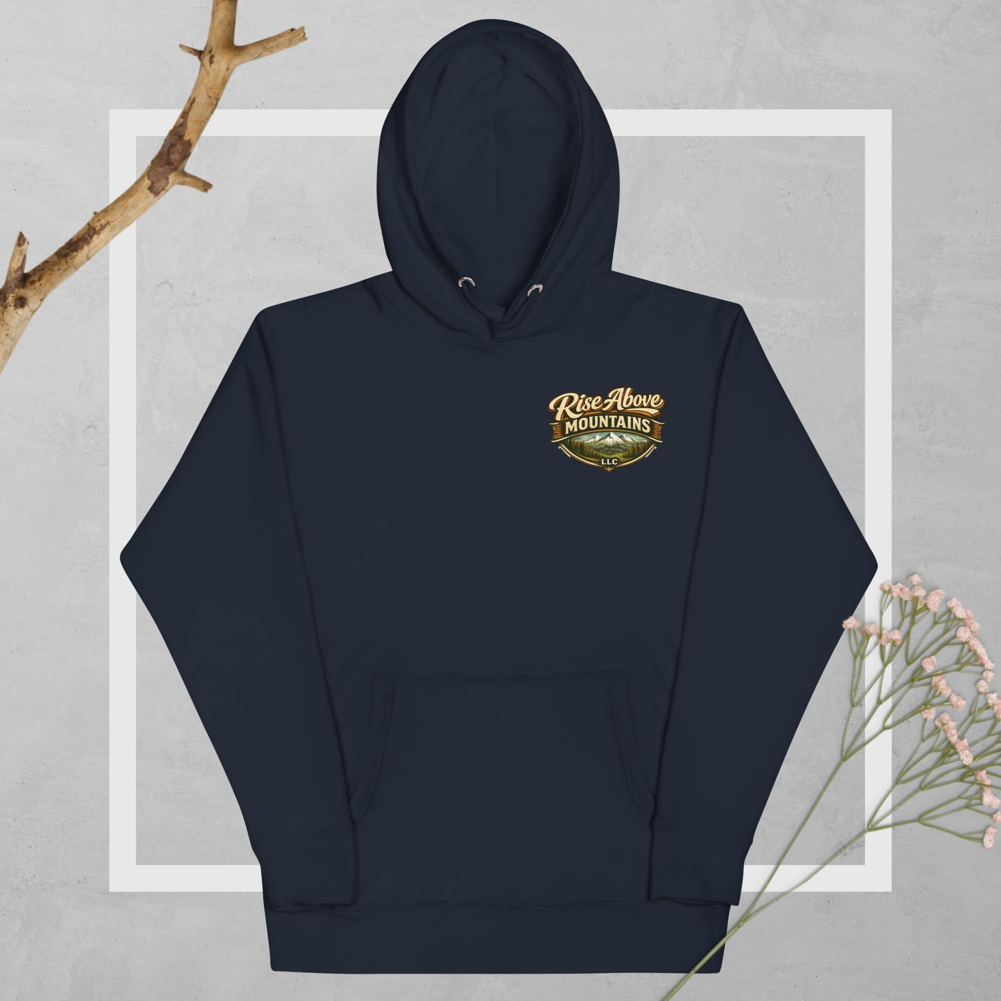 Unisex "Claim your victory" Hoodie - Rise Above Mountains LLC