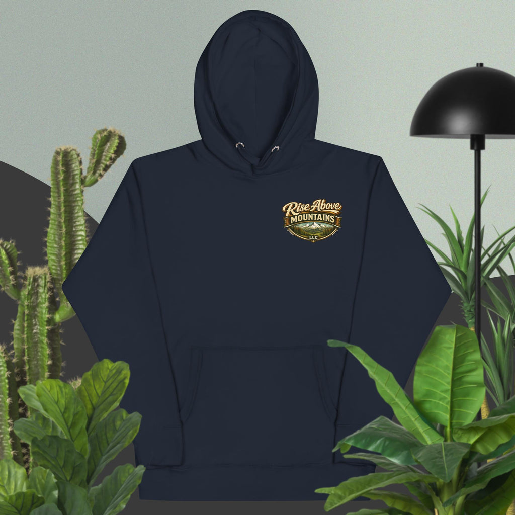 Unisex "Elevate your Spirit" Hoodie - Rise Above Mountains LLC