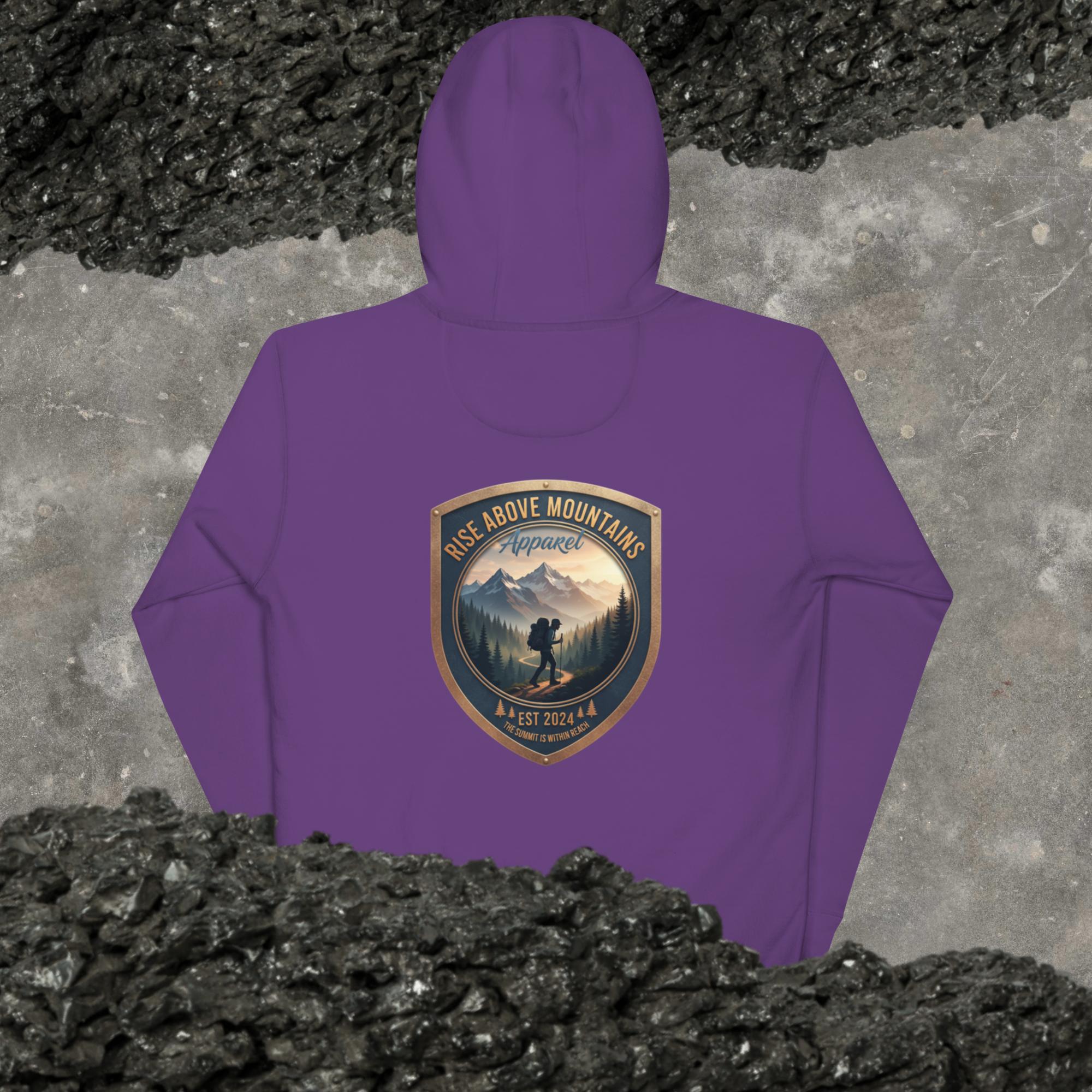 Unisex "The summit is within reach" Hoodie - Rise Above Mountains LLC